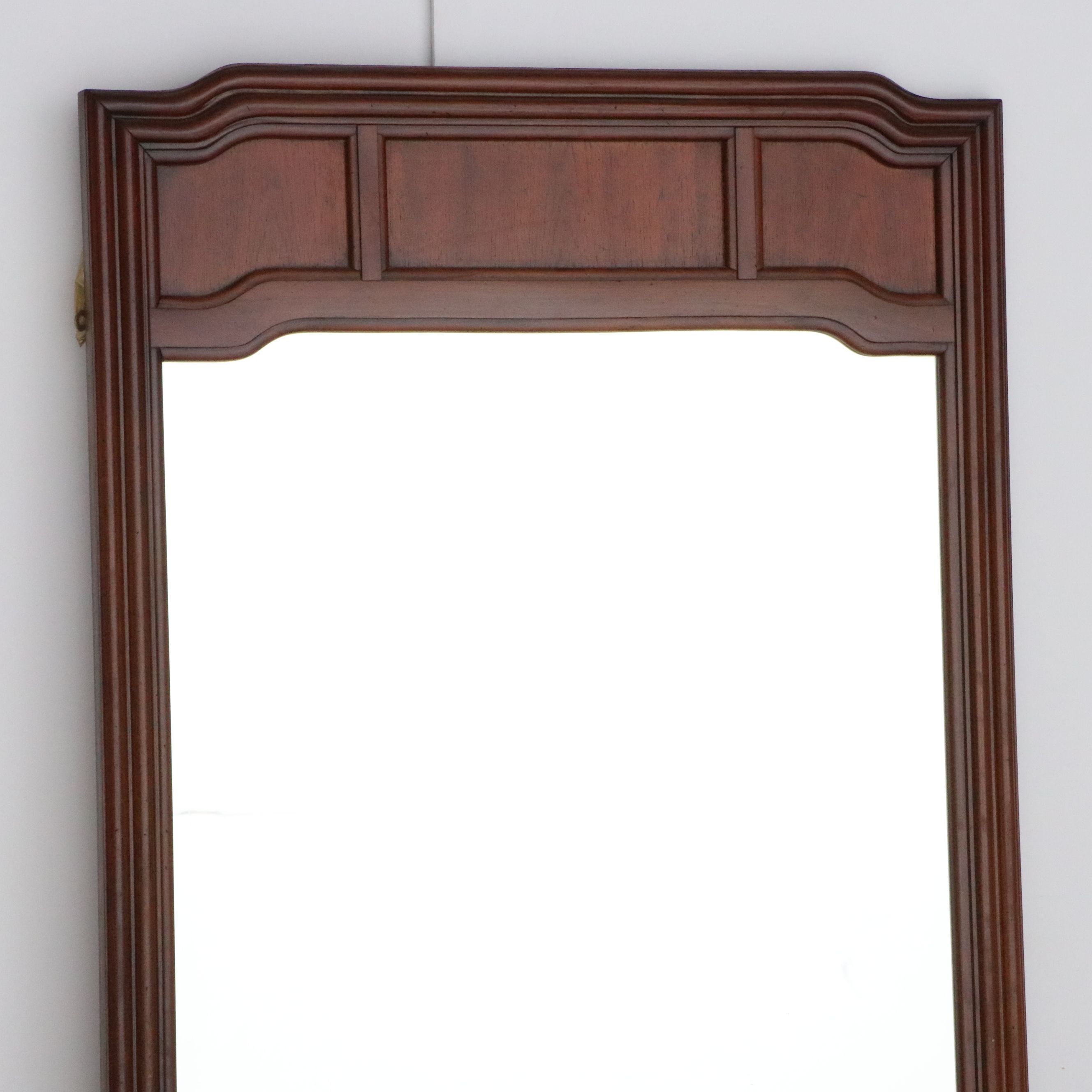 Huntley by Thomasville Campaign-Style Dresser and Mirror, 1977