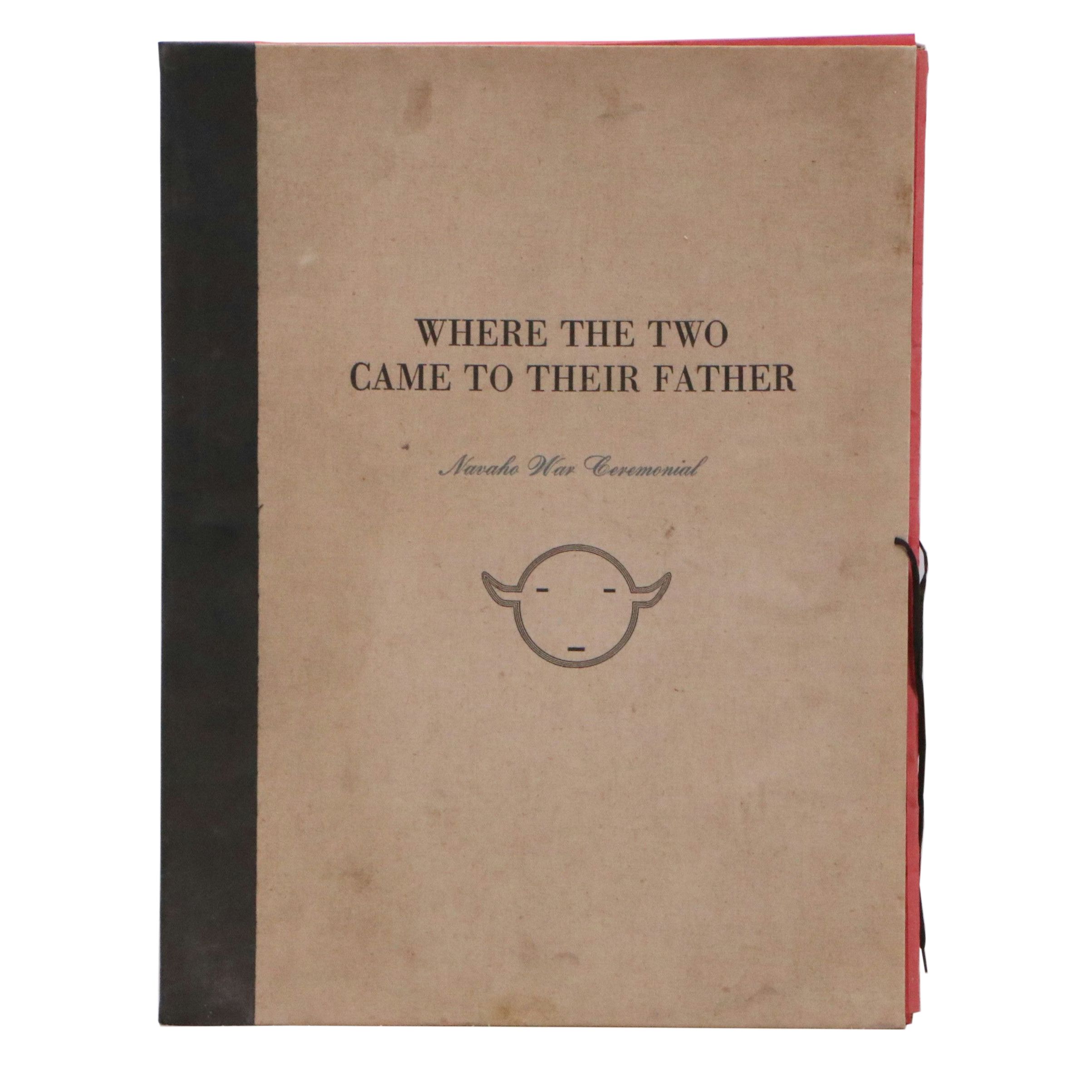 Navajo Serigraph Portfolio "Where the Two Came to Their Father," 1943