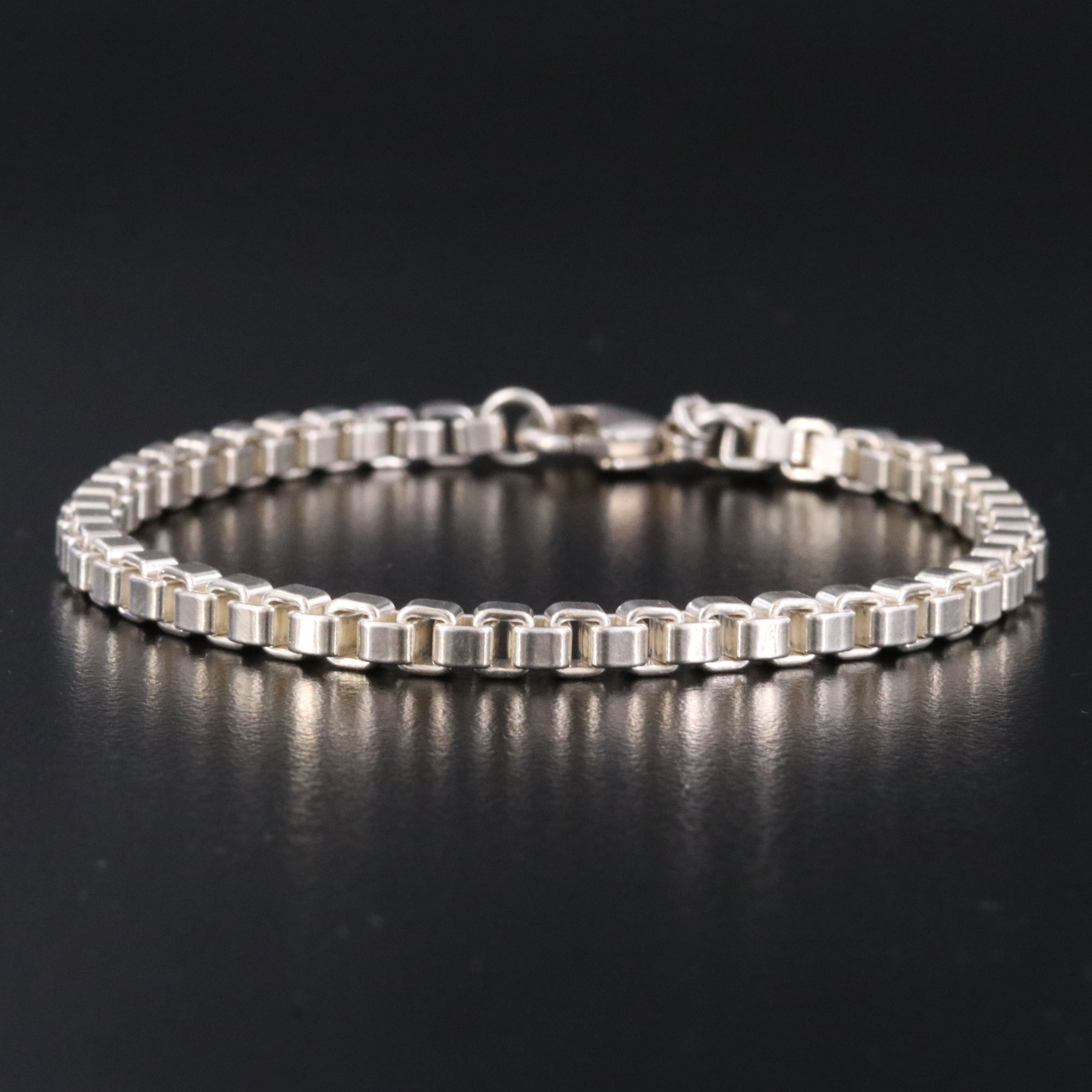 Tiffany & Co. Sterling Venetian Chain Bracelet