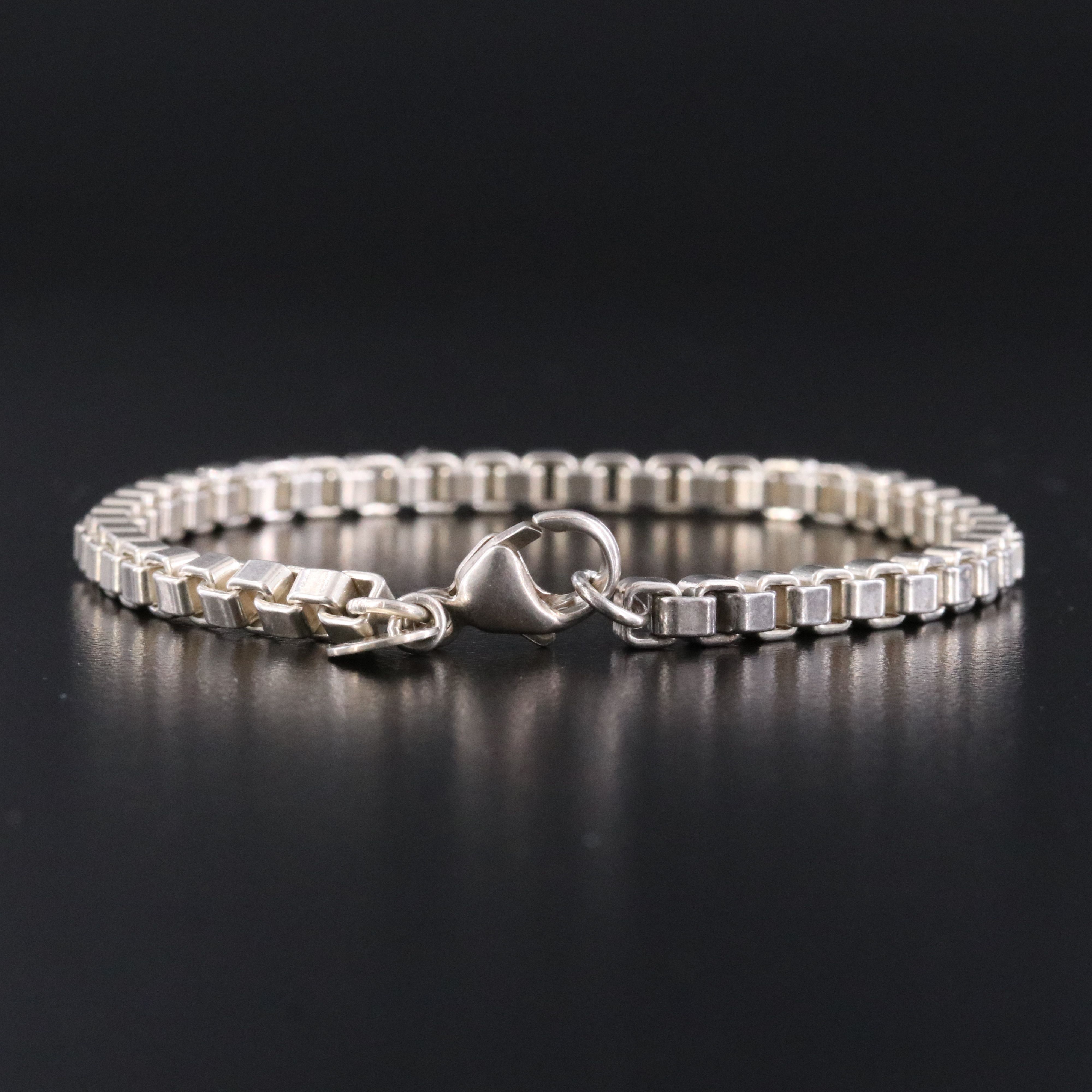 Tiffany & Co. Sterling Venetian Chain Bracelet