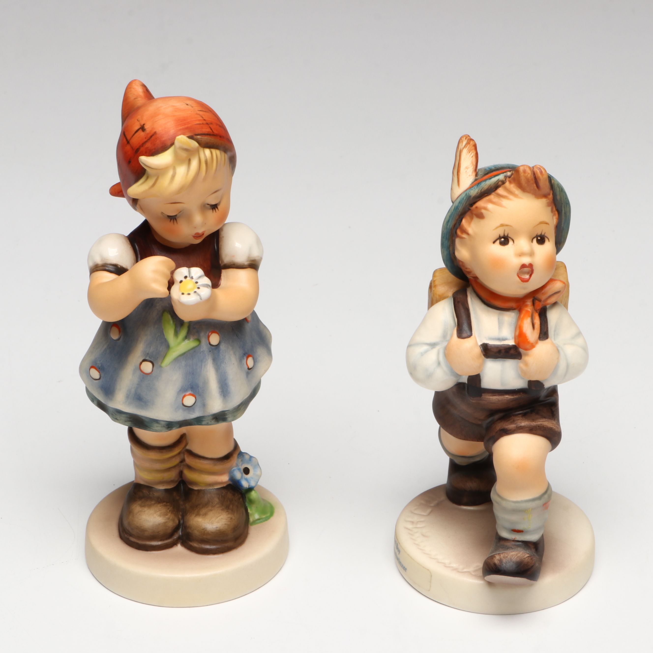 Goebel Hummel "Happy Pastime" Ashtray and More Porcelain Figurines