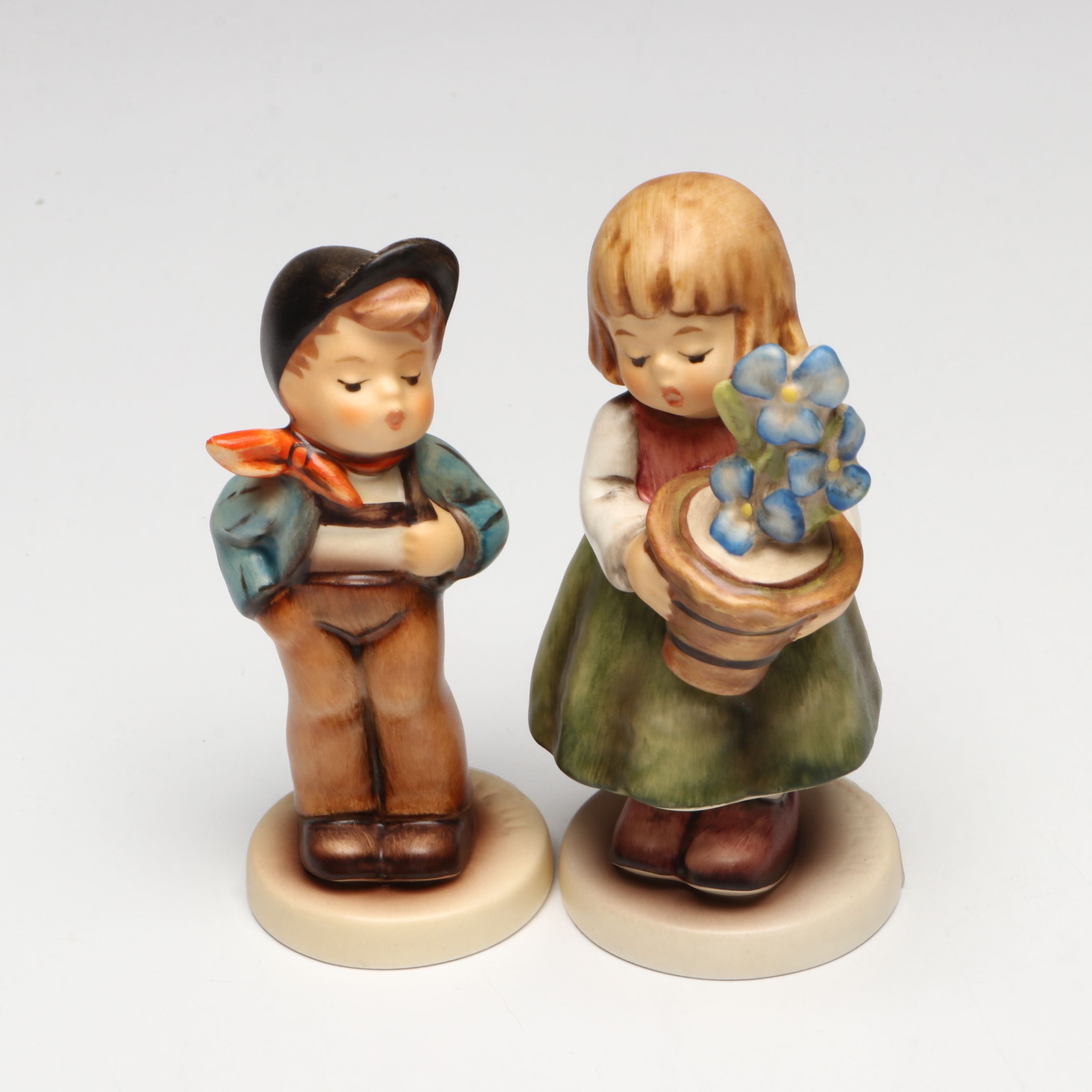 Goebel Hummel "Happy Pastime" Ashtray and More Porcelain Figurines