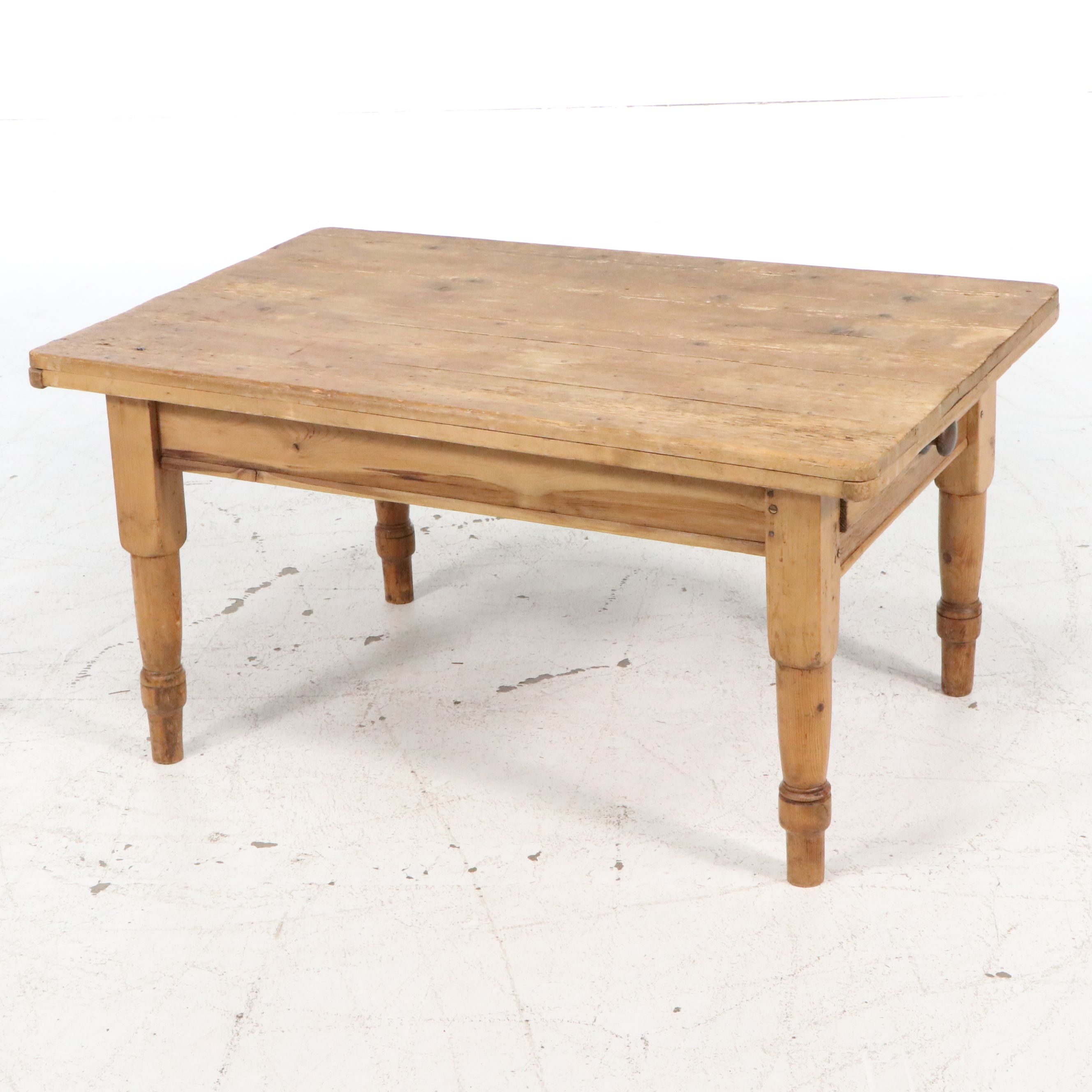 English Country Pine Coffee Table