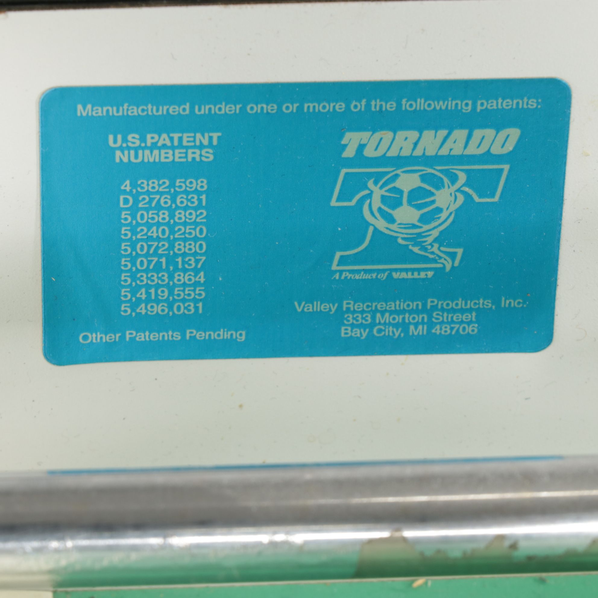 Tornado "Cyclone II" Foosball Table