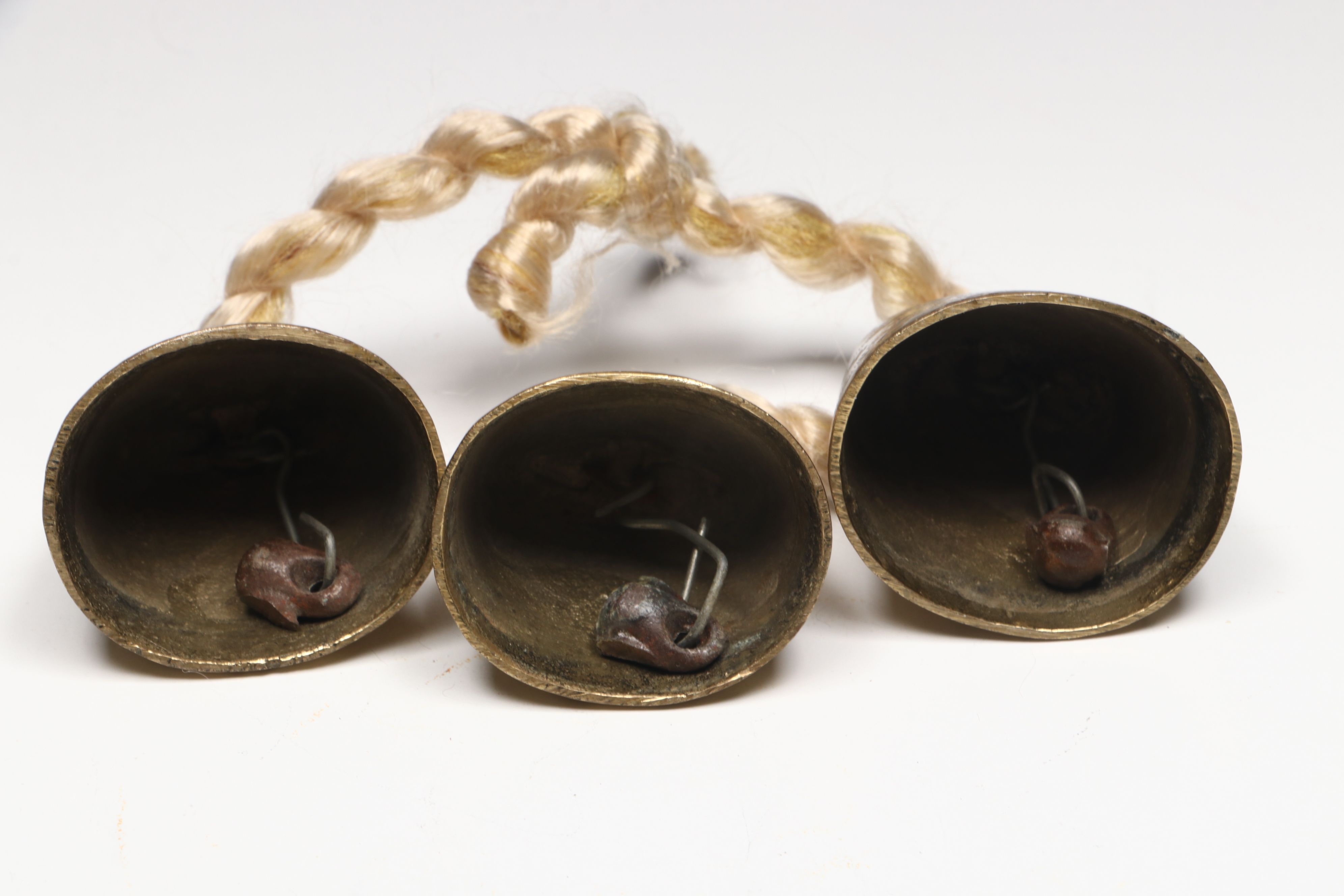 Elephant Claw and More Indian Chased Brass Bells