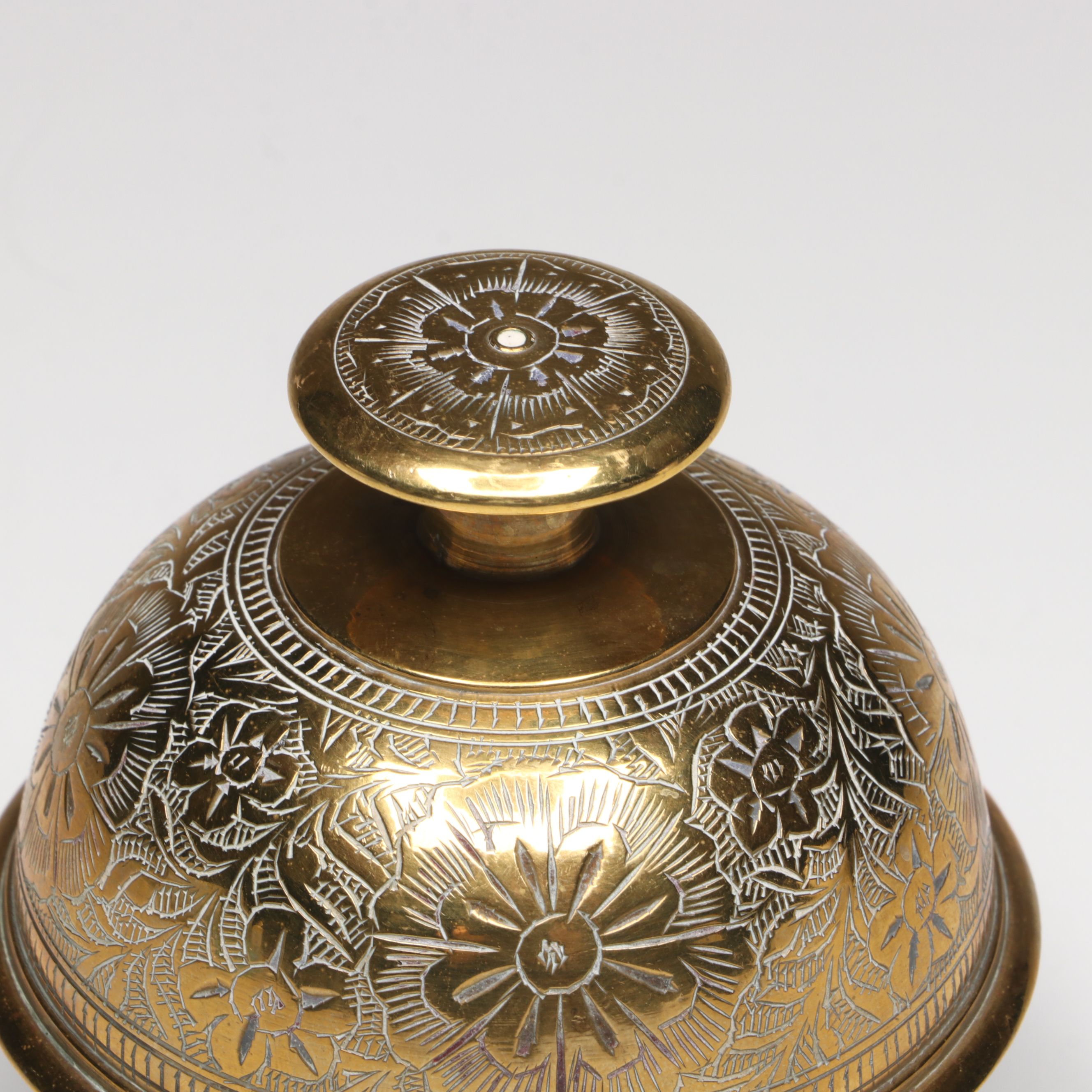 Elephant Claw and More Indian Chased Brass Bells