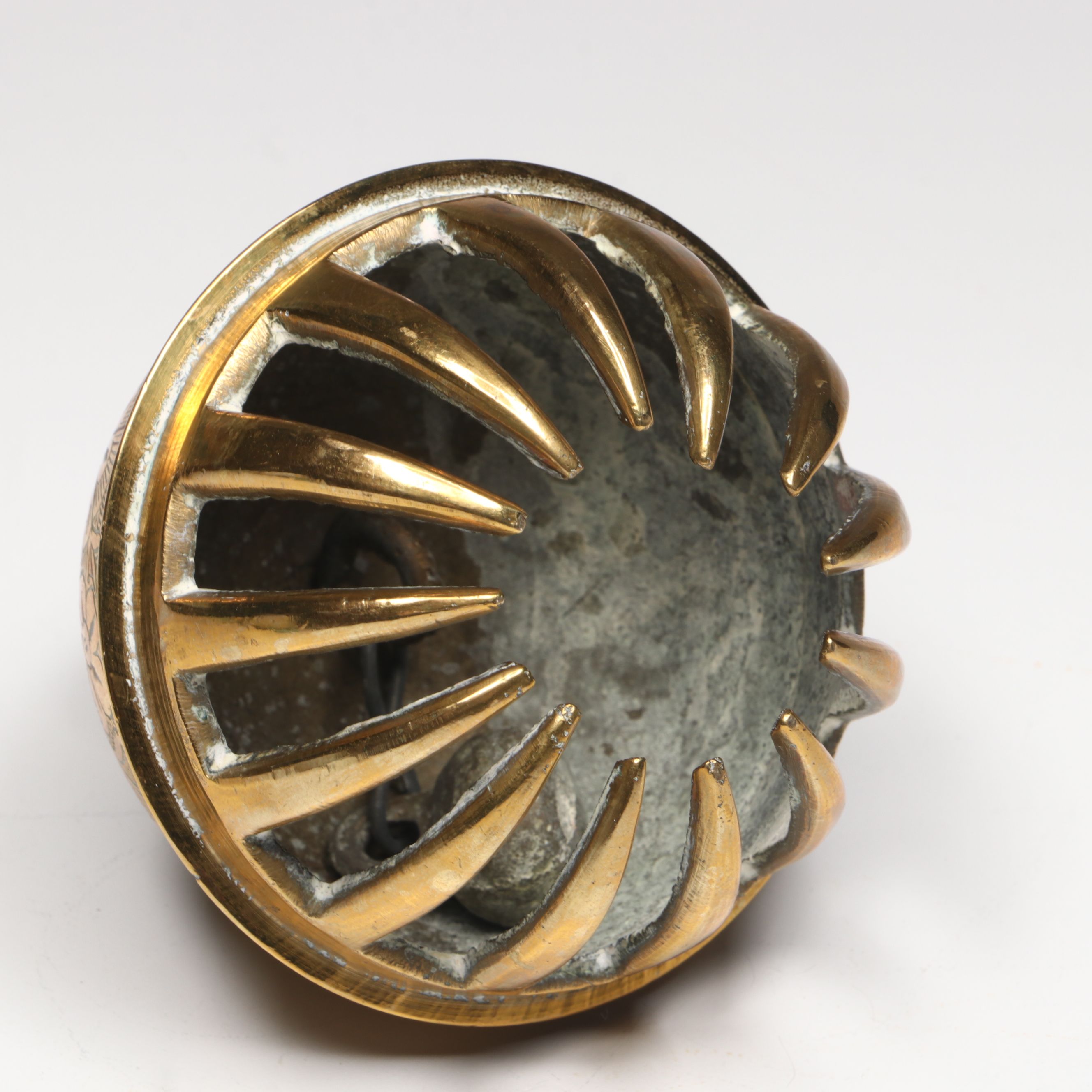 Elephant Claw and More Indian Chased Brass Bells