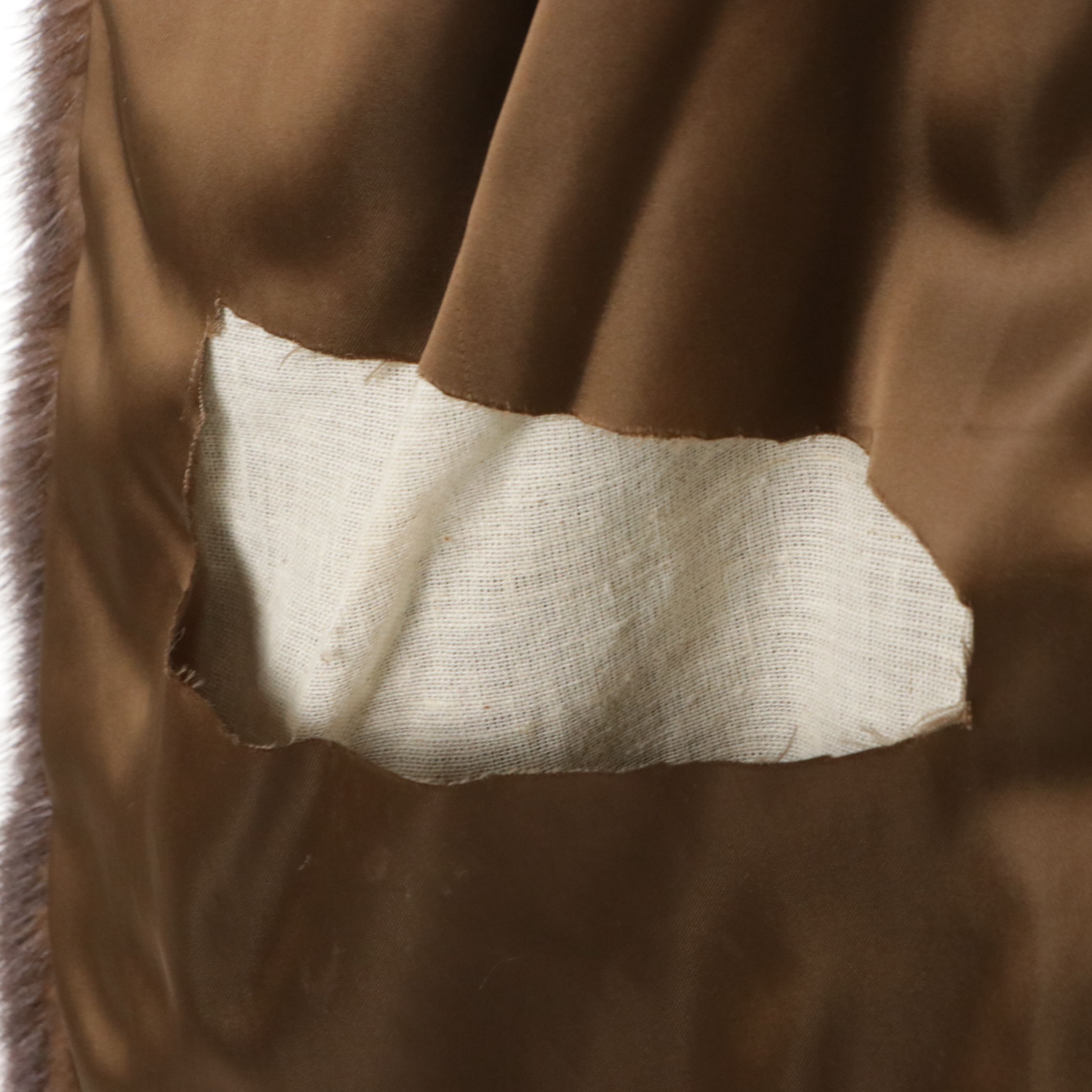 Belted Mink Fur Stroller Coat from Lowenthal's Furs, circa 1970