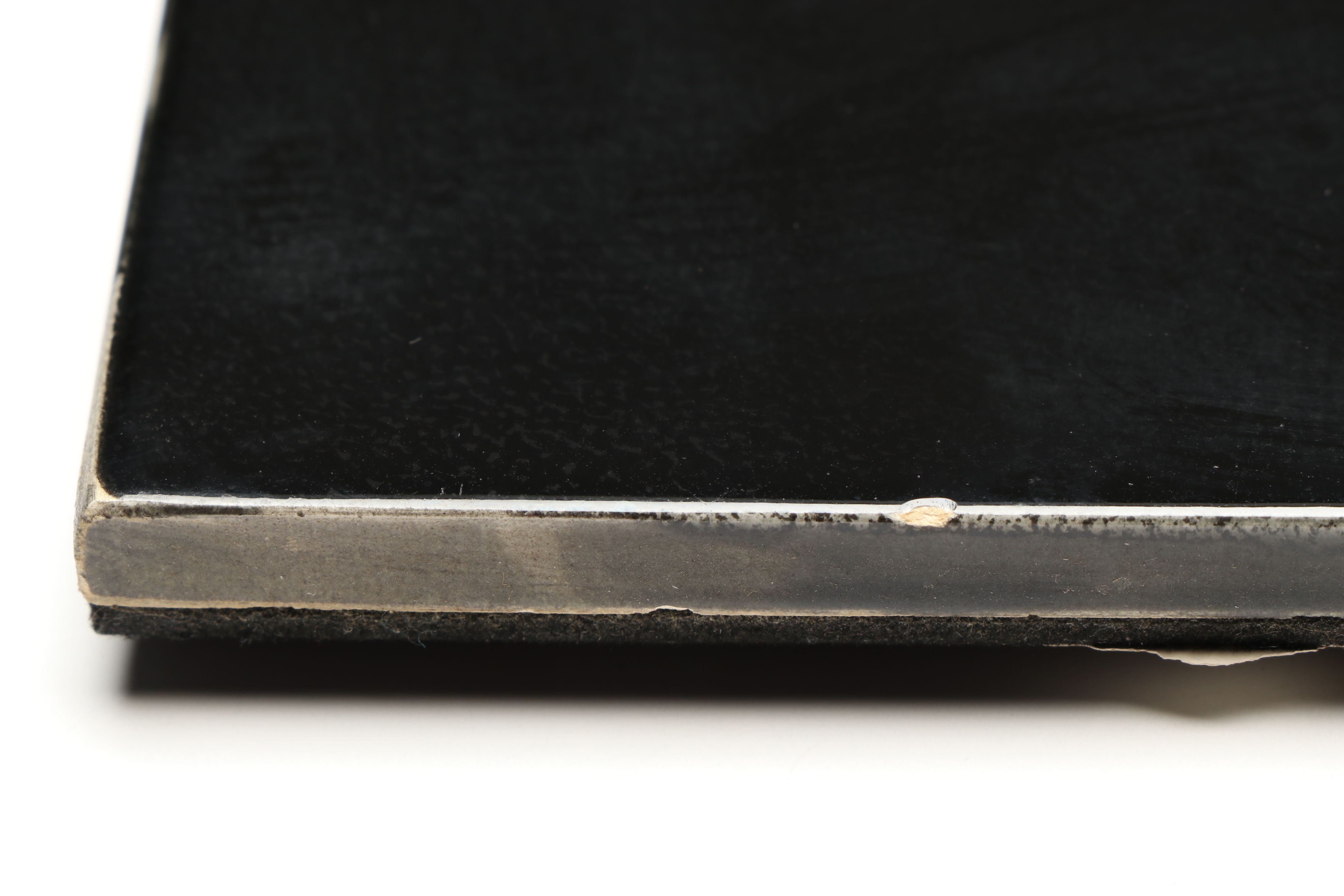 Longwy Enamel Style Composite Floral Cat Wall Hanging