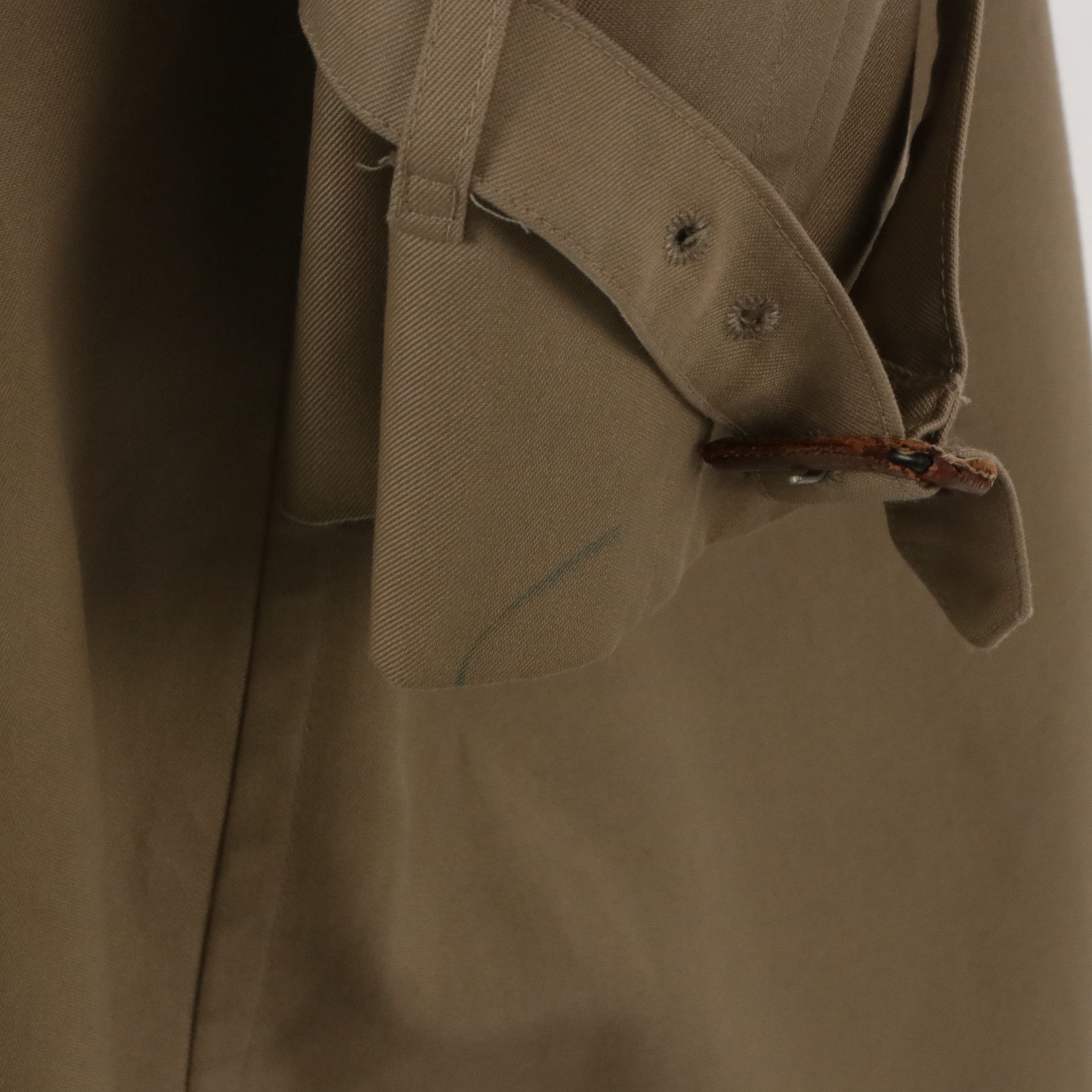 Men's Burberrys Double-Breasted Gabardine Trench Coat with Wool Liner