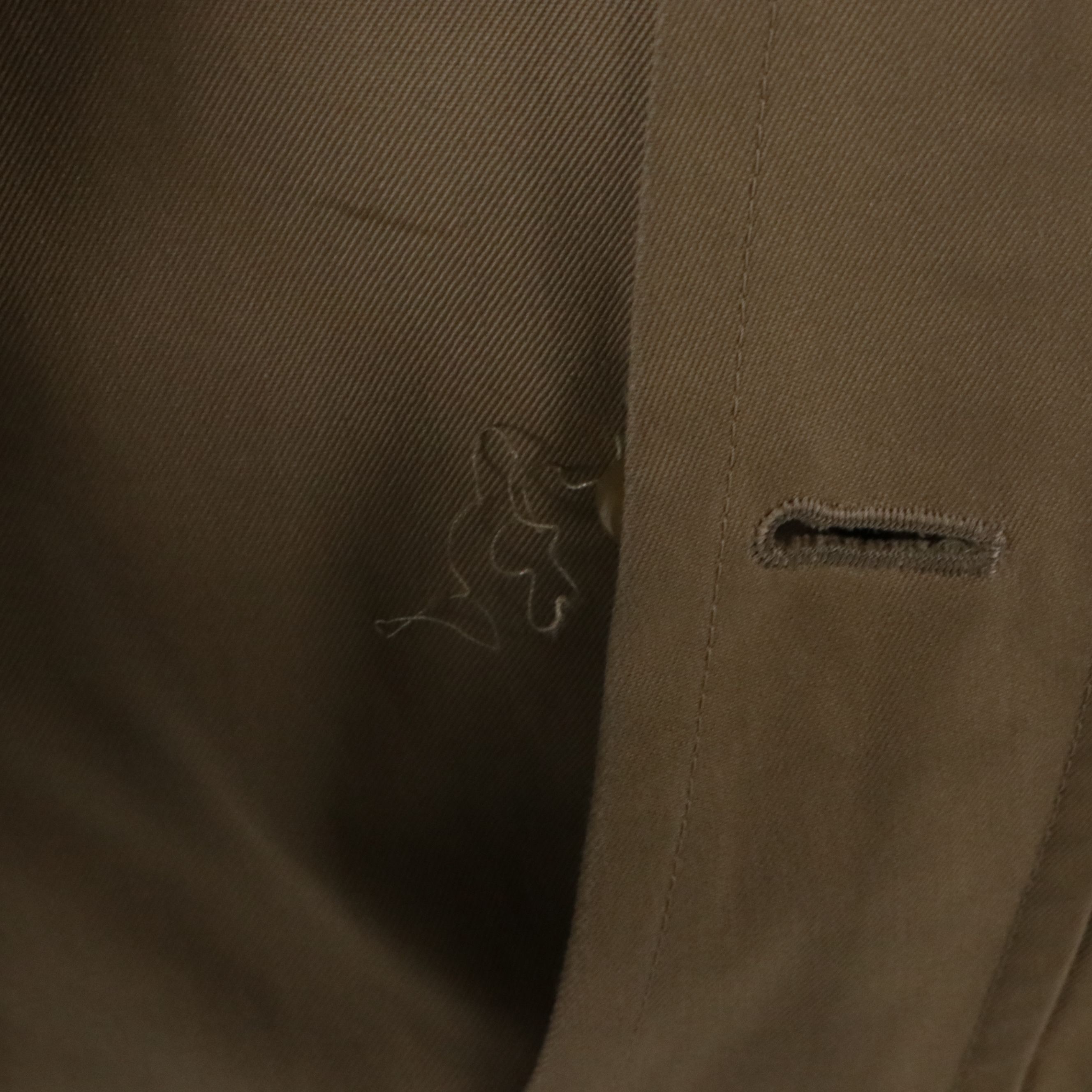 Men's Burberrys Double-Breasted Gabardine Trench Coat with Wool Liner