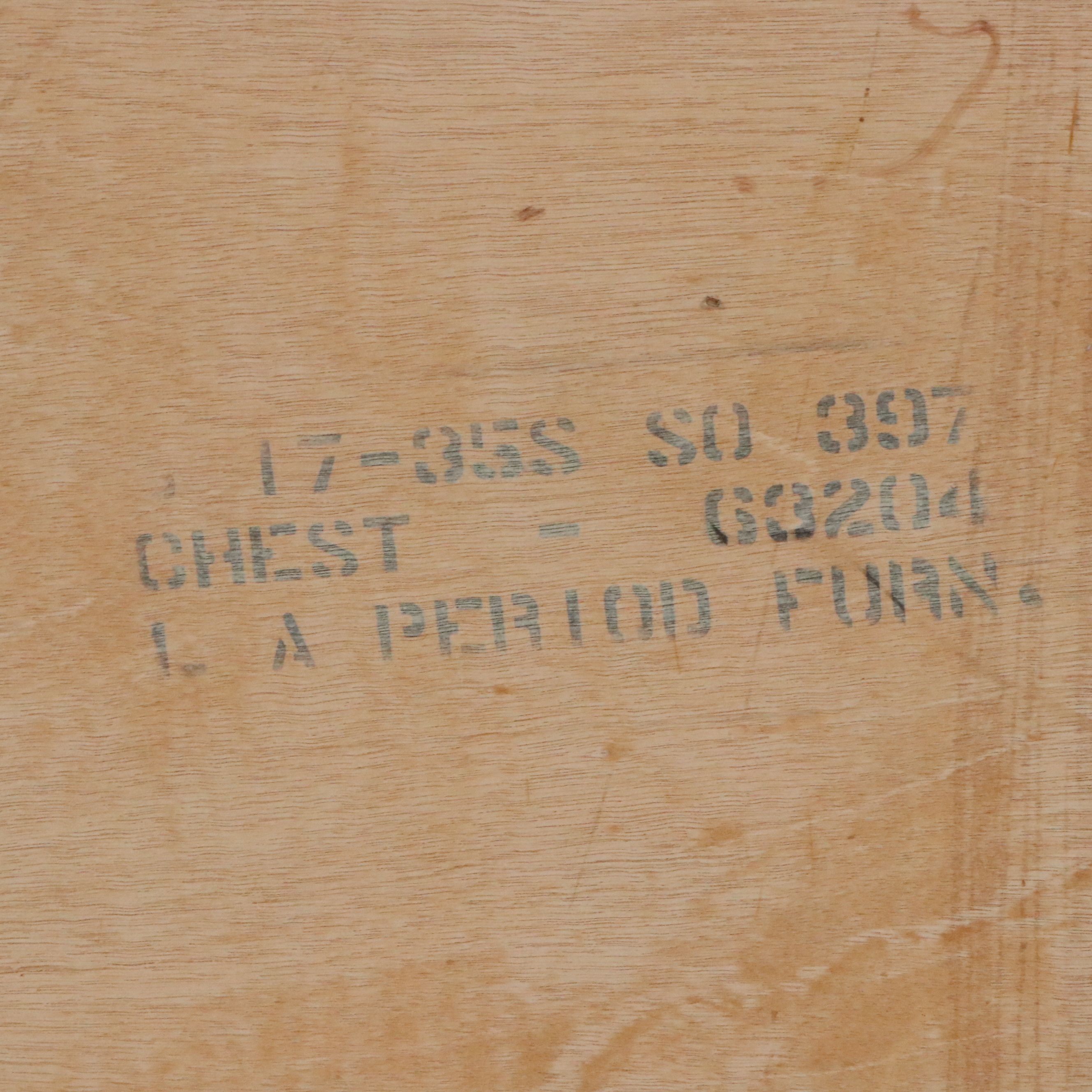 L.A. Period Furniture Mid Century Modern "Step" Highboy, Circa 1950s