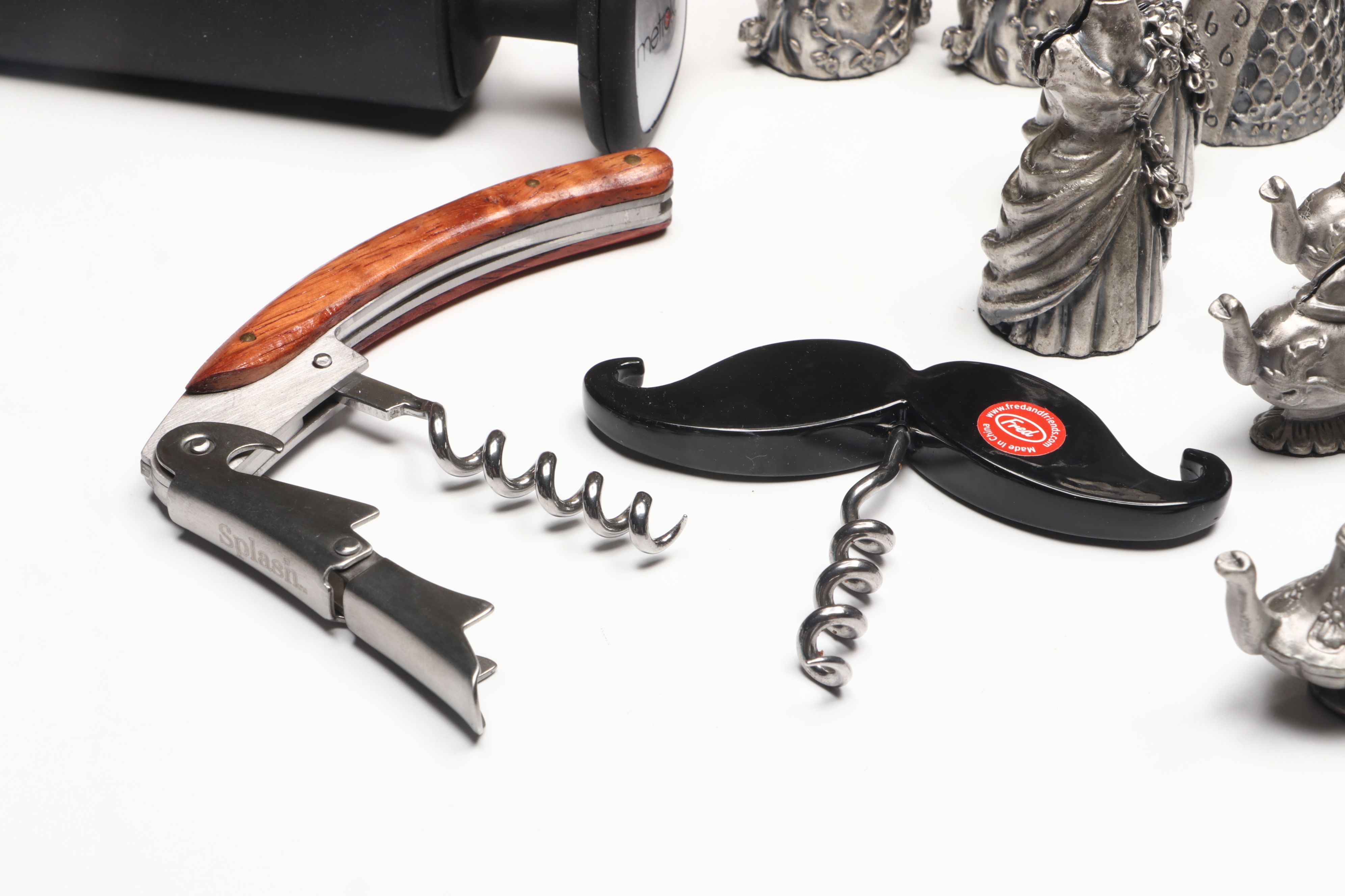 Oggi Recipe Cocktail Shaker with Brass Champagne Bucket and More Bar Accessories