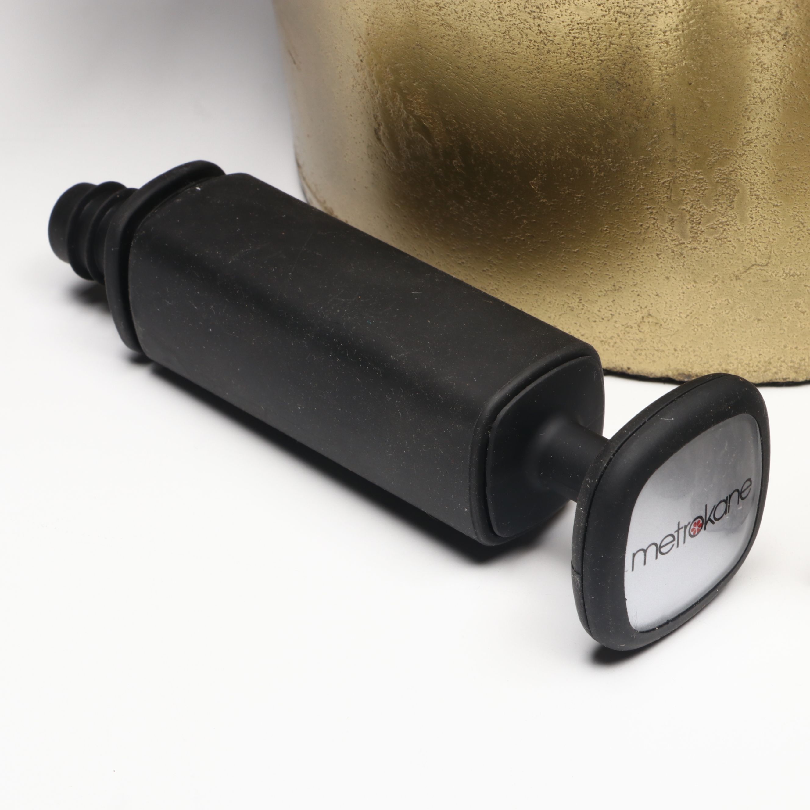 Oggi Recipe Cocktail Shaker with Brass Champagne Bucket and More Bar Accessories