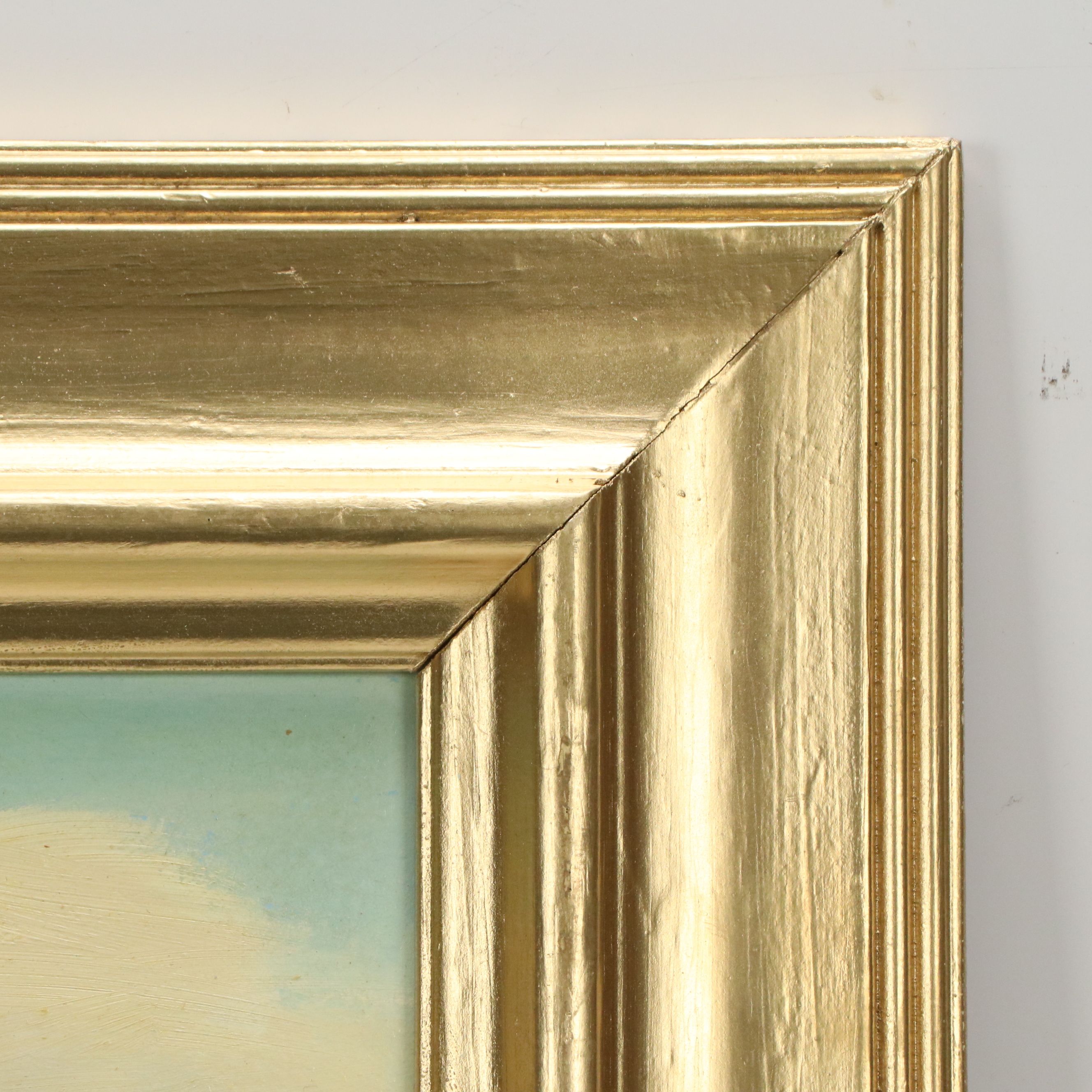 Fred Grayson Sayre Oil Painting of Desert Landscape, Early 20th Century