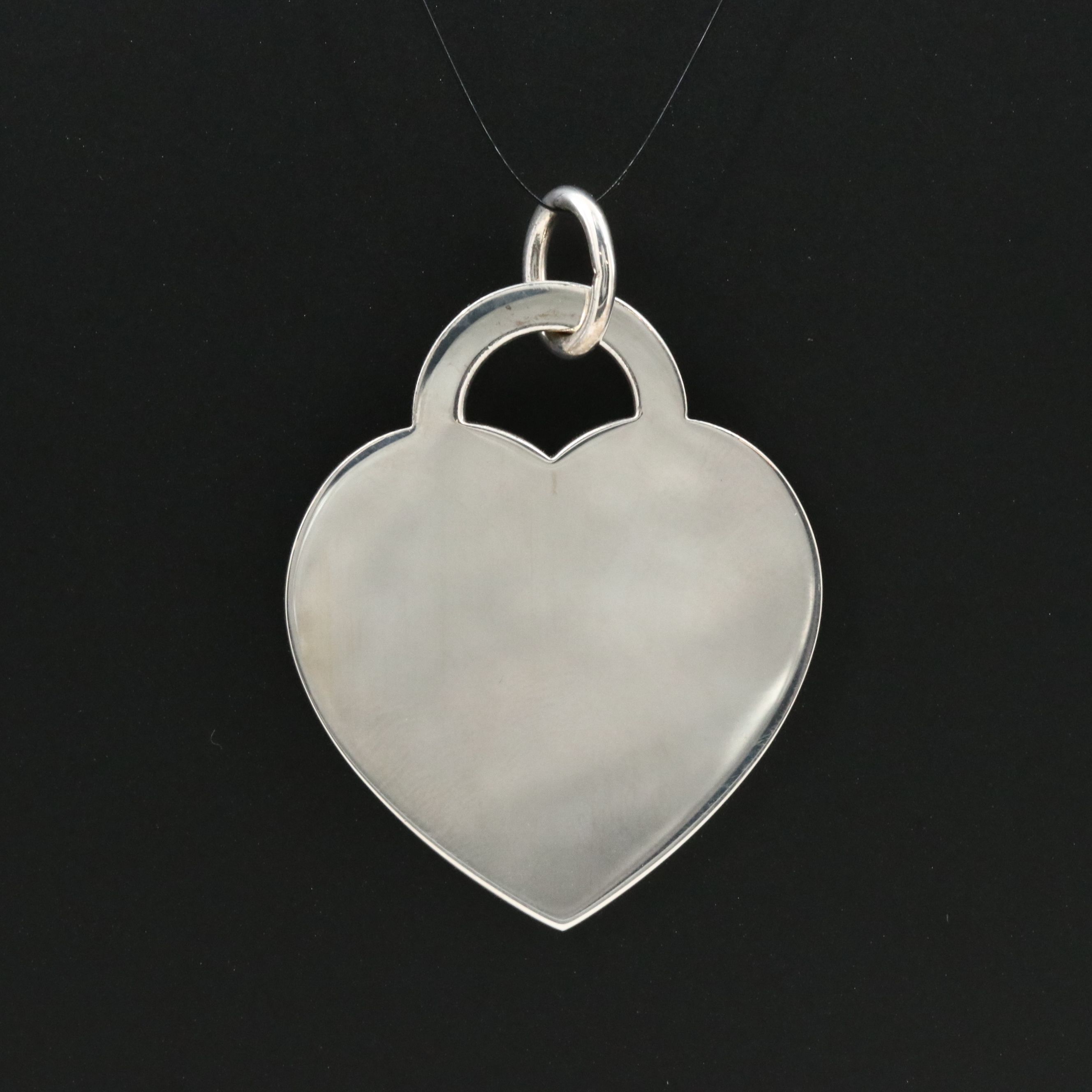 Tiffany & Co. Sterling Heart Tag Pendant