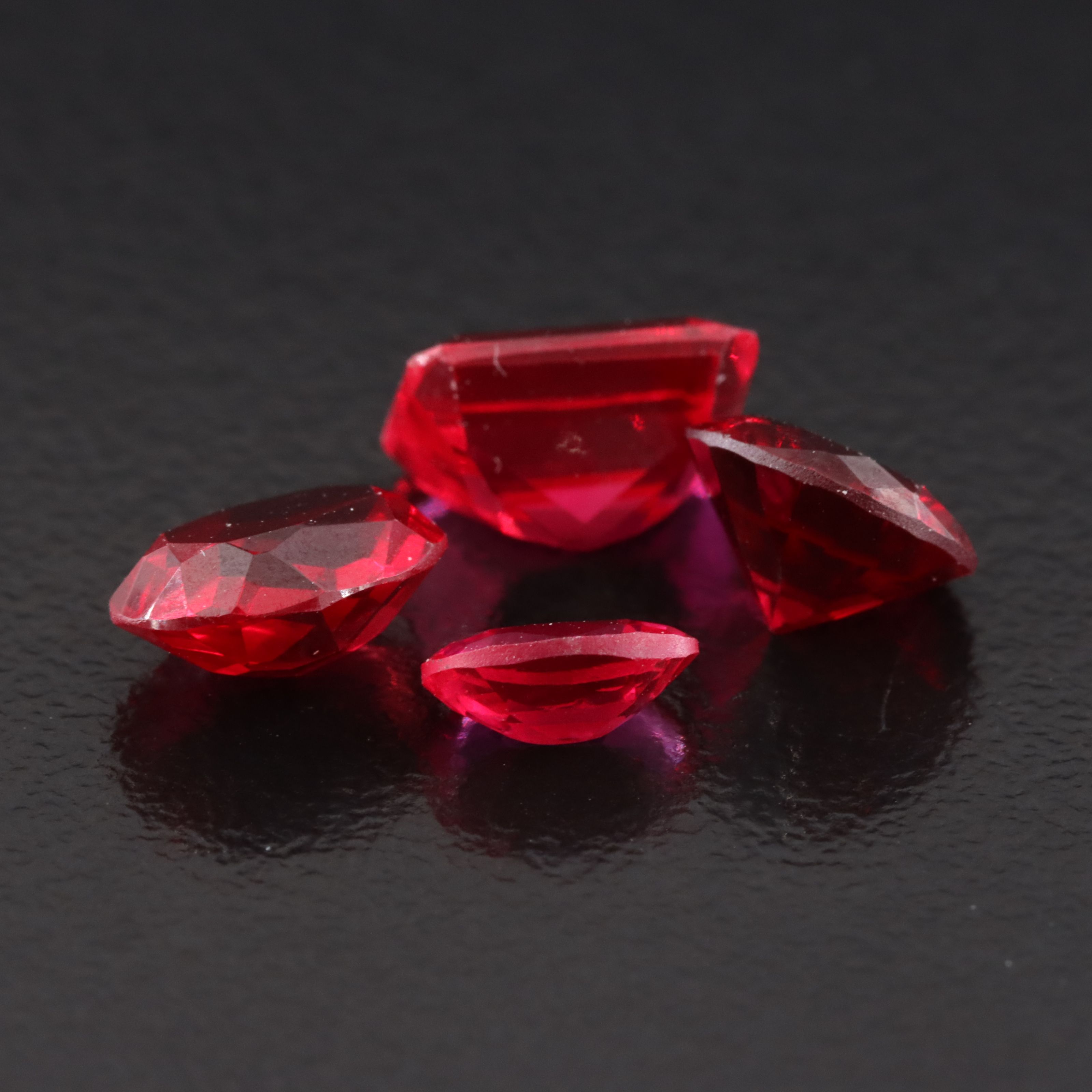 Loose 5.83 CTW Lab Grown Rubies