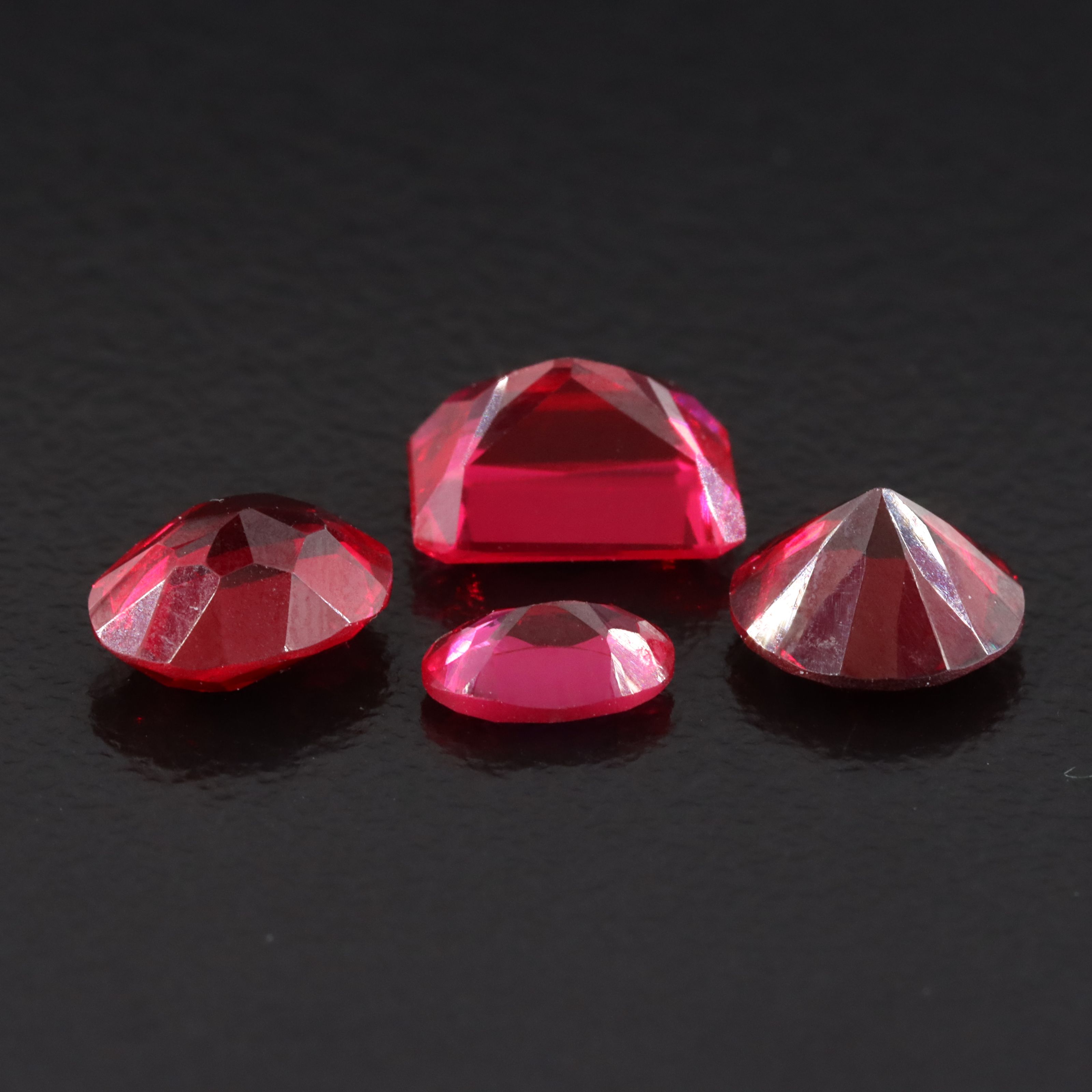 Loose 5.83 CTW Lab Grown Rubies