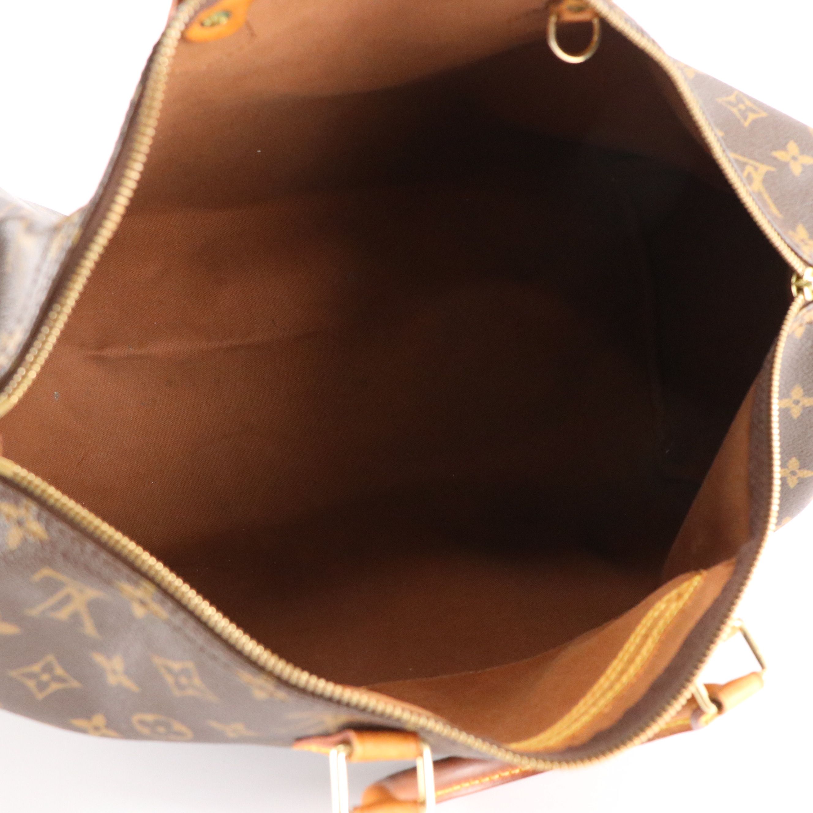Louis Vuitton Speedy 40 Top Handle Bag in Monogram Canvas and Leather