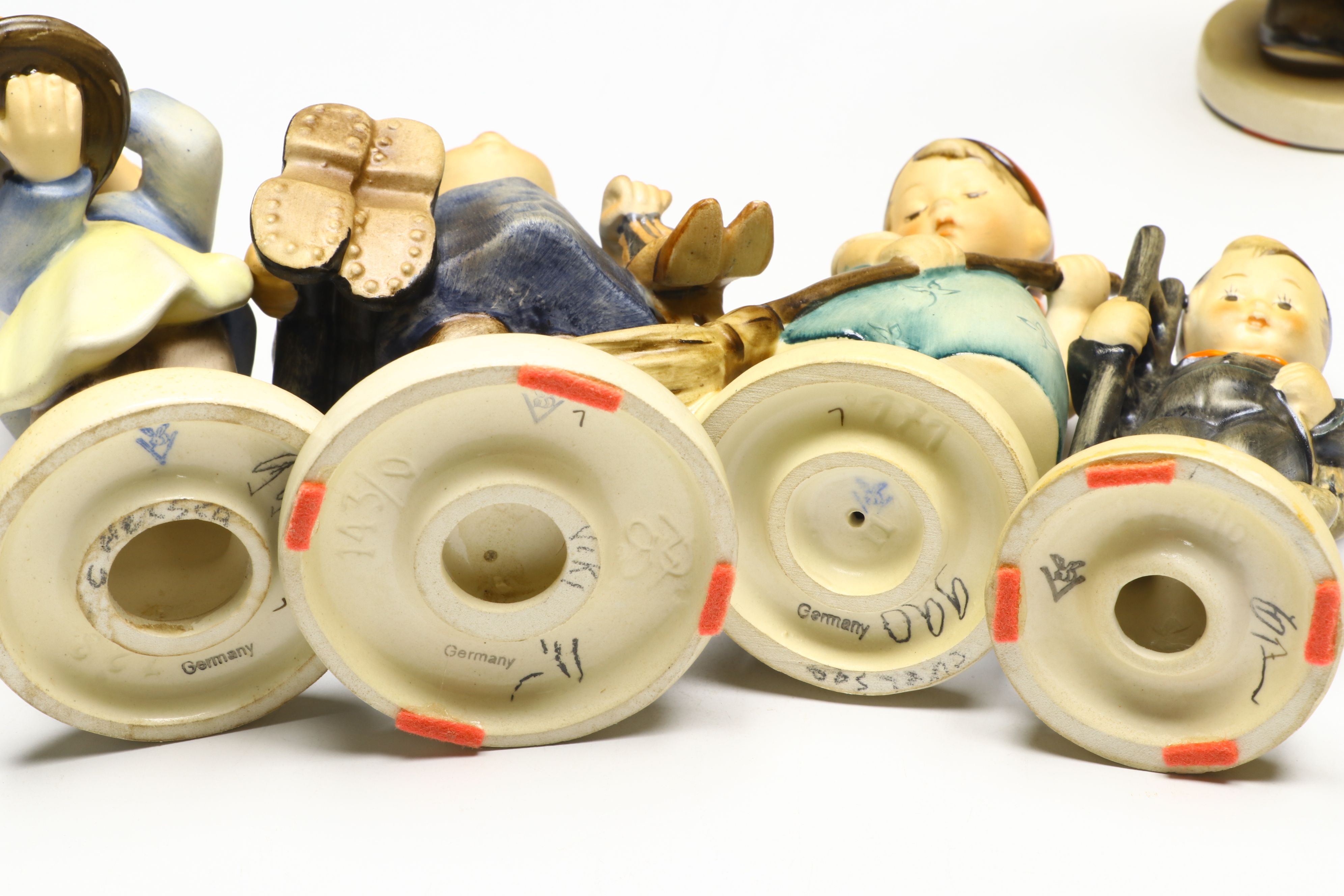 Goebel "Little Sweeper," "Hello," "Baker," and More Porcelain Figurines