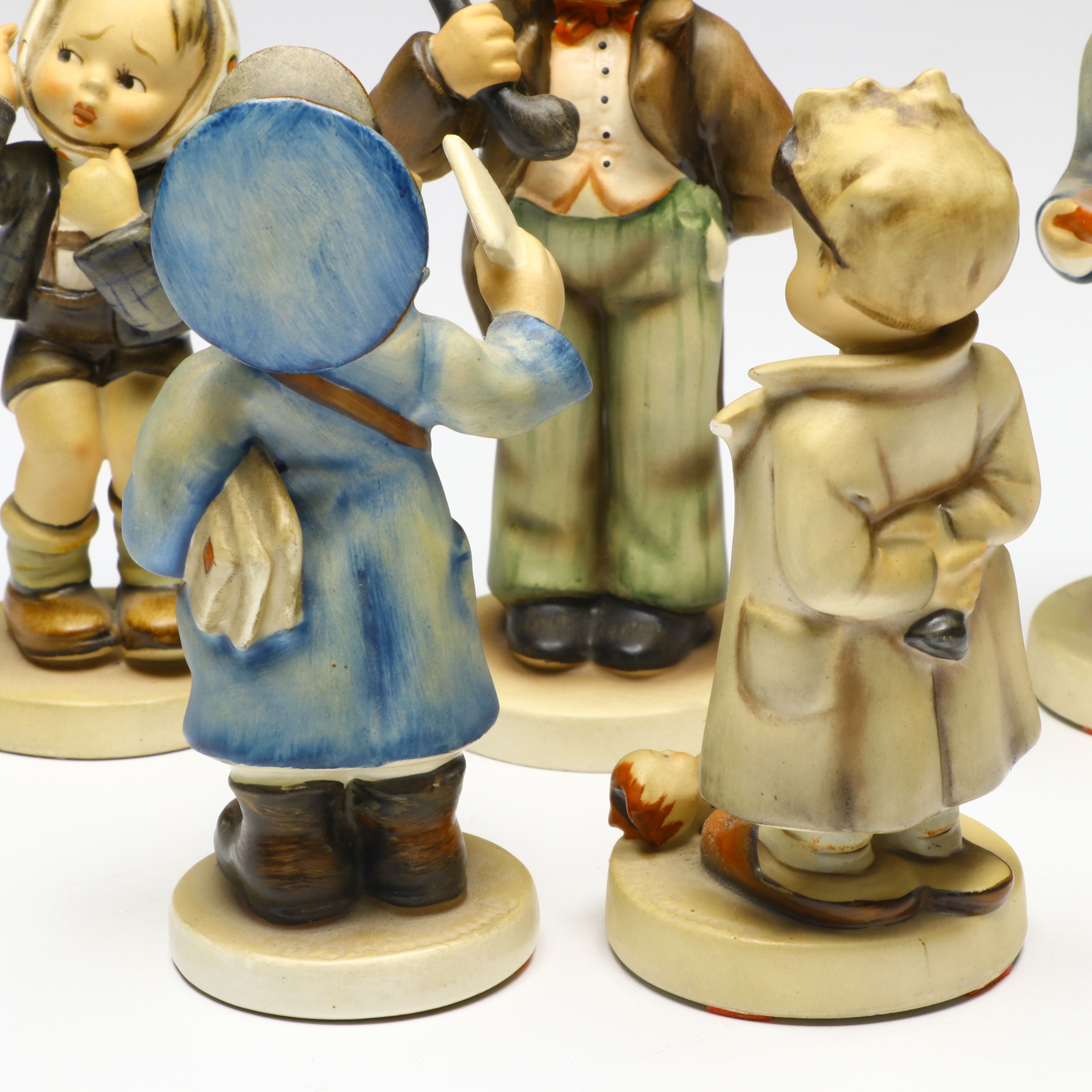 Goebel "Little Sweeper," "Hello," "Baker," and More Porcelain Figurines