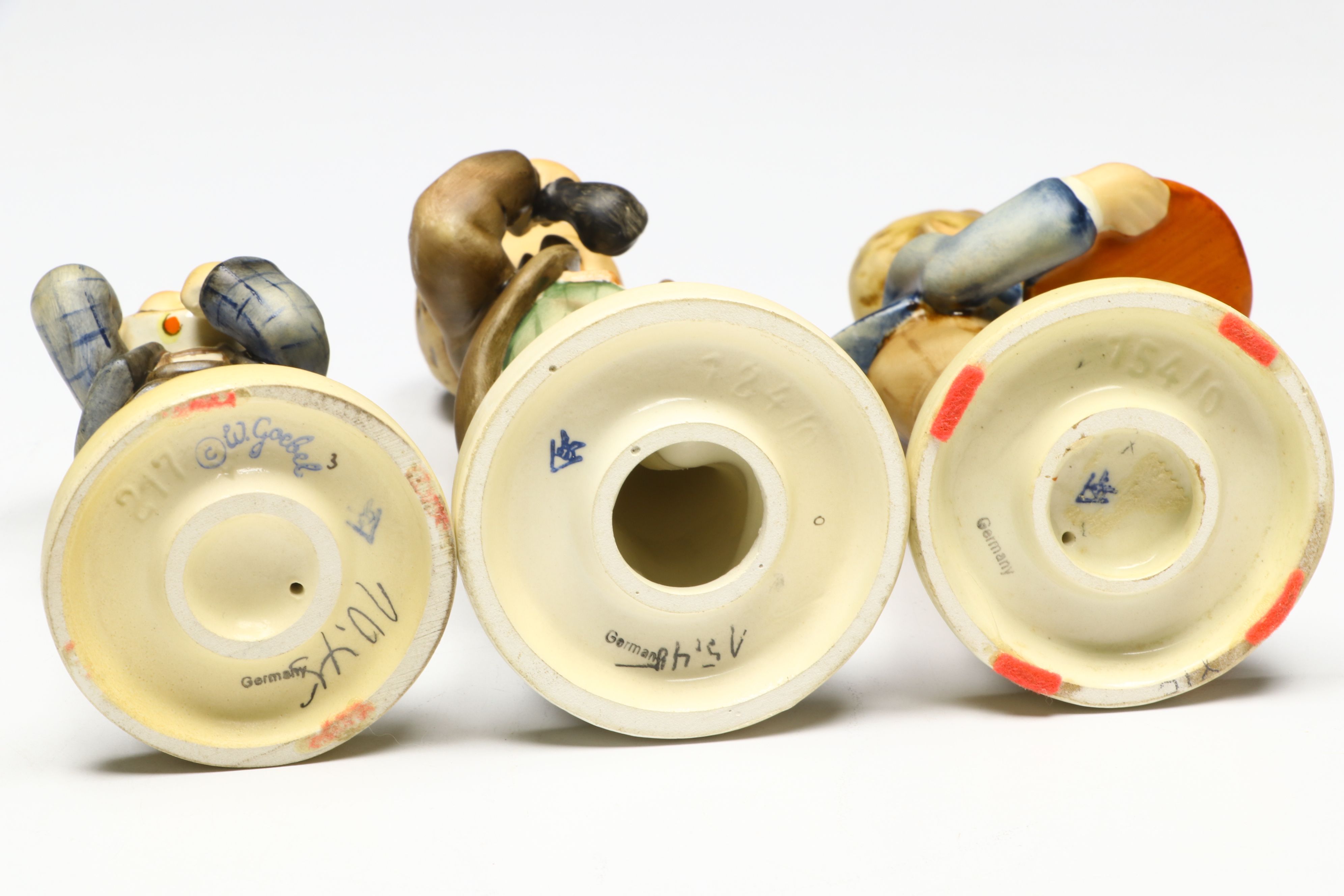 Goebel "Little Sweeper," "Hello," "Baker," and More Porcelain Figurines