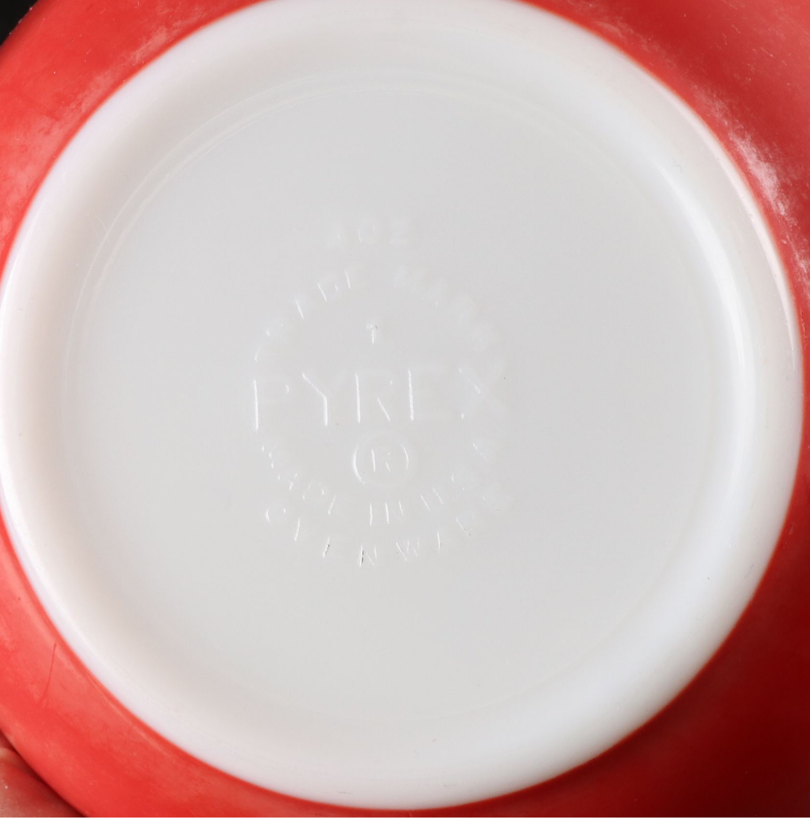 Pyrex "Primary Colors" Mixing Bowls, Mid-20th Century