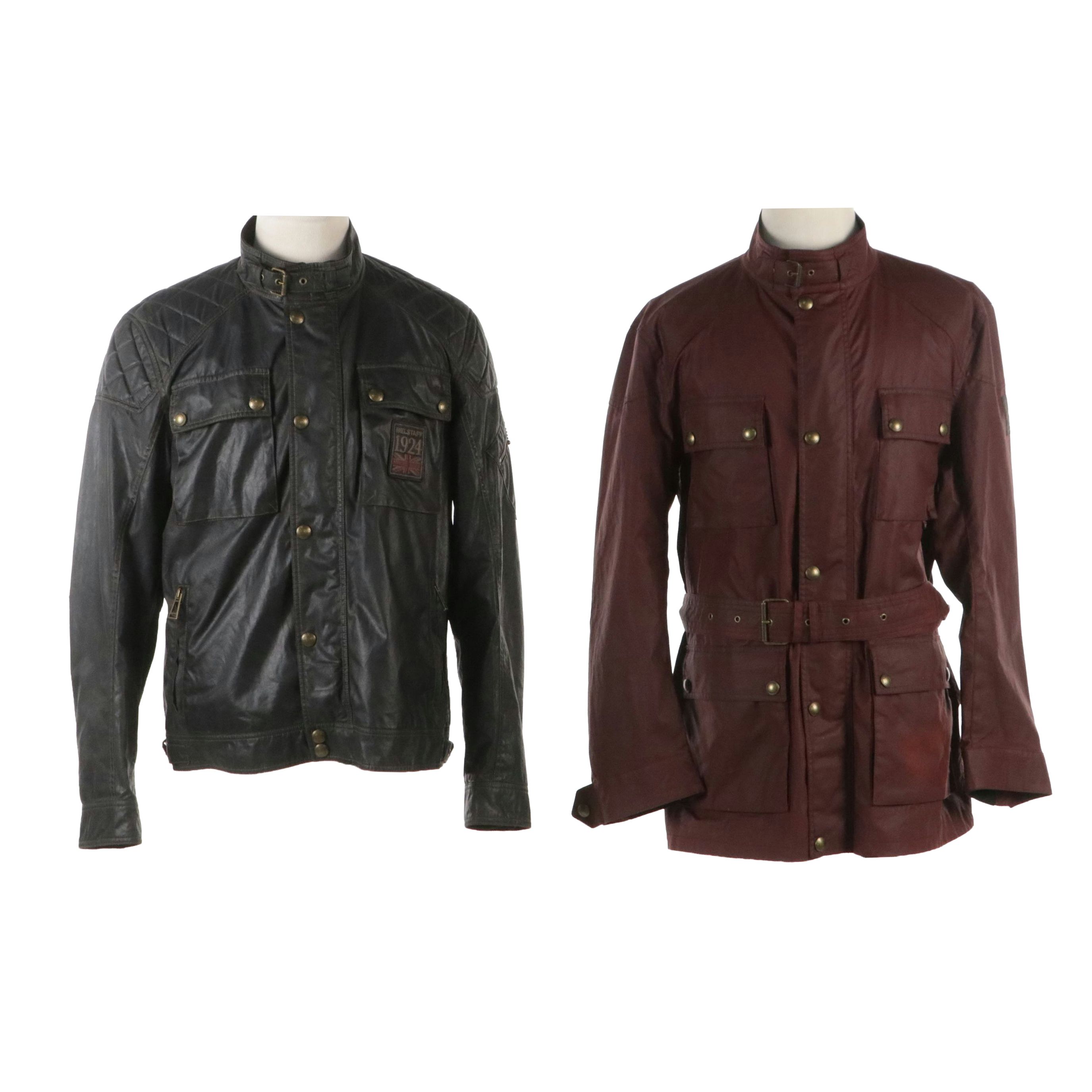 Men's Belstaff Founders Collection 1924 and Roadmaster 1981 Waxed Cotton Jackets
