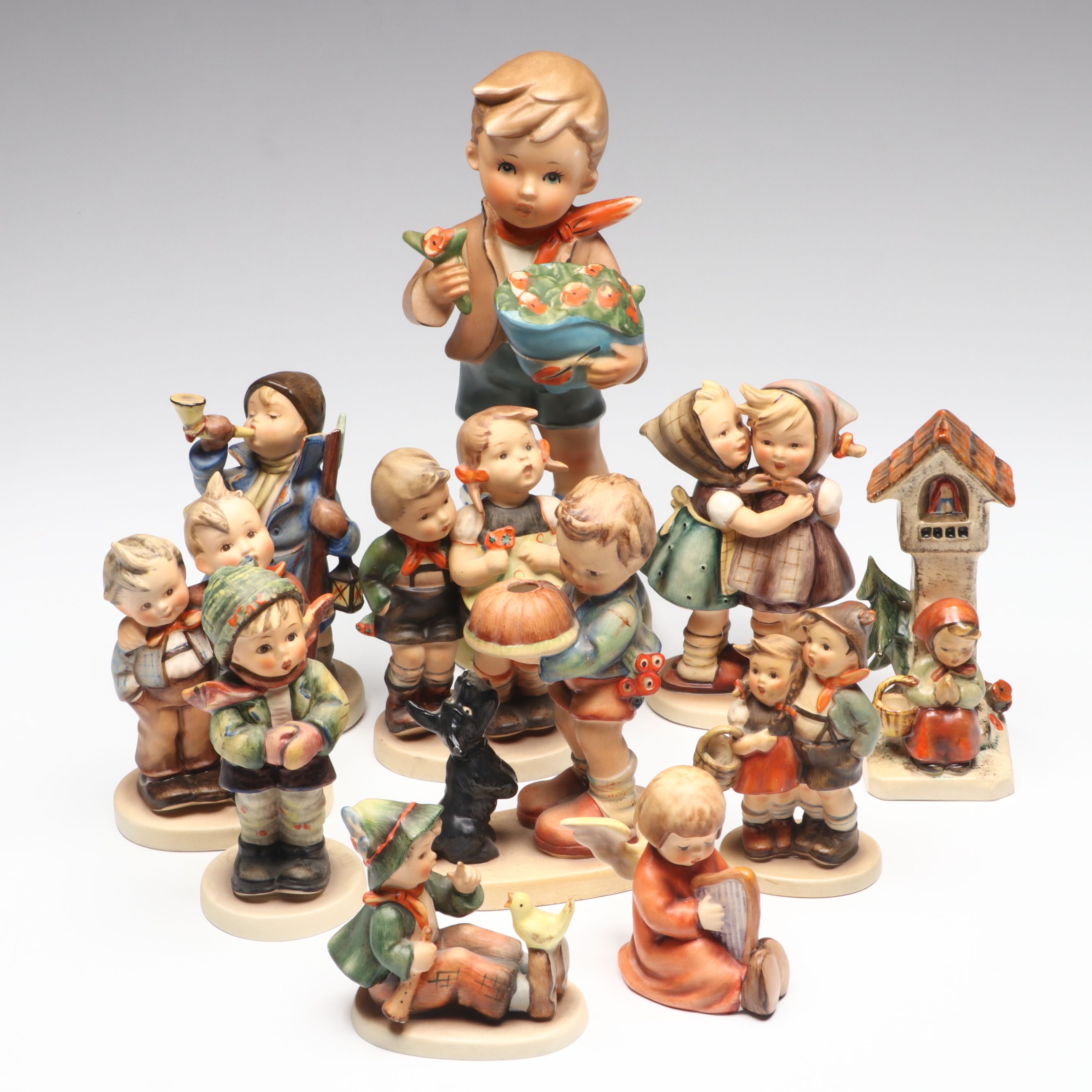 Goebel "Song of Praise," "Worship," and More Porcelain Figurines