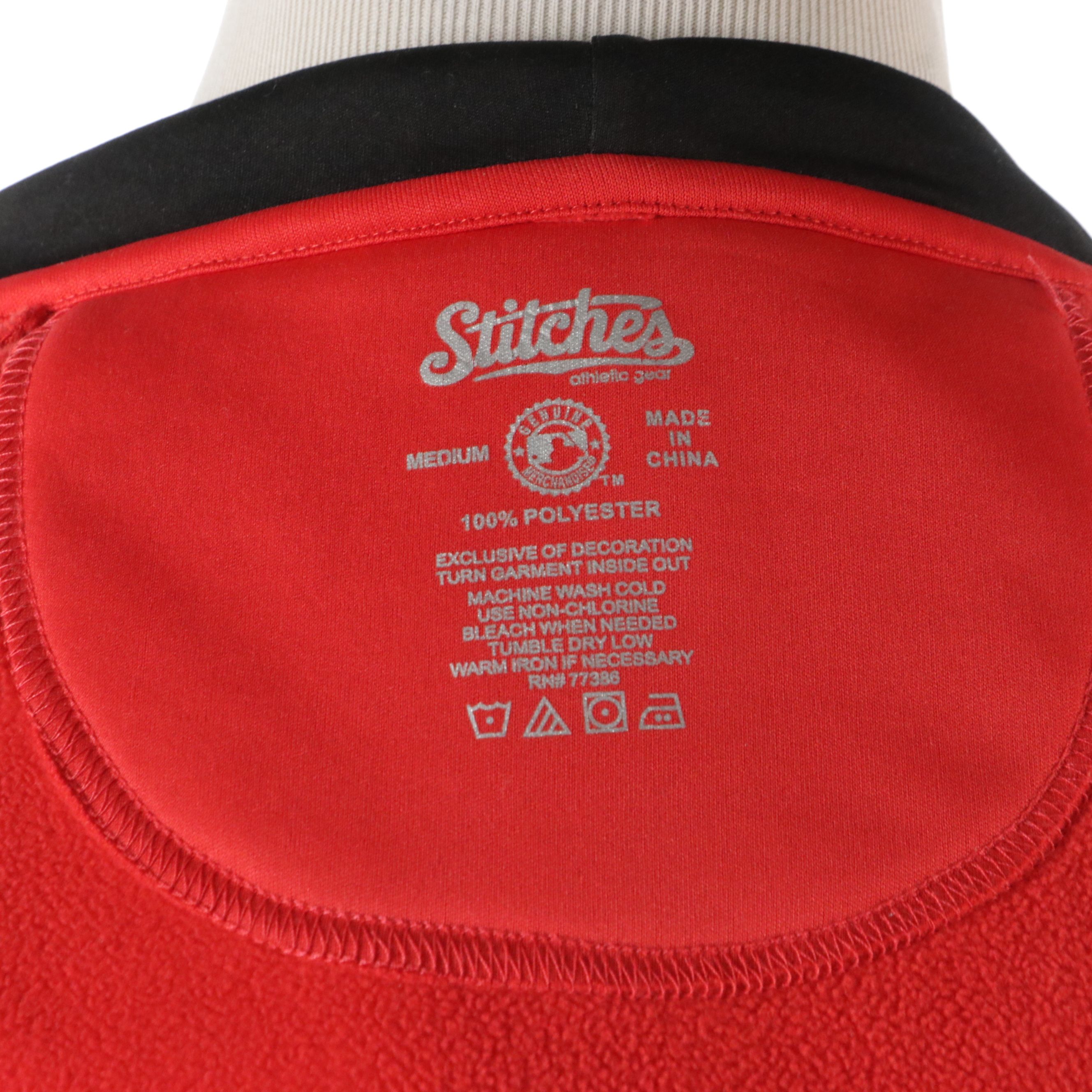 Men's Cincinnati Reds Hooded Zipper Front Jackets from Stitches