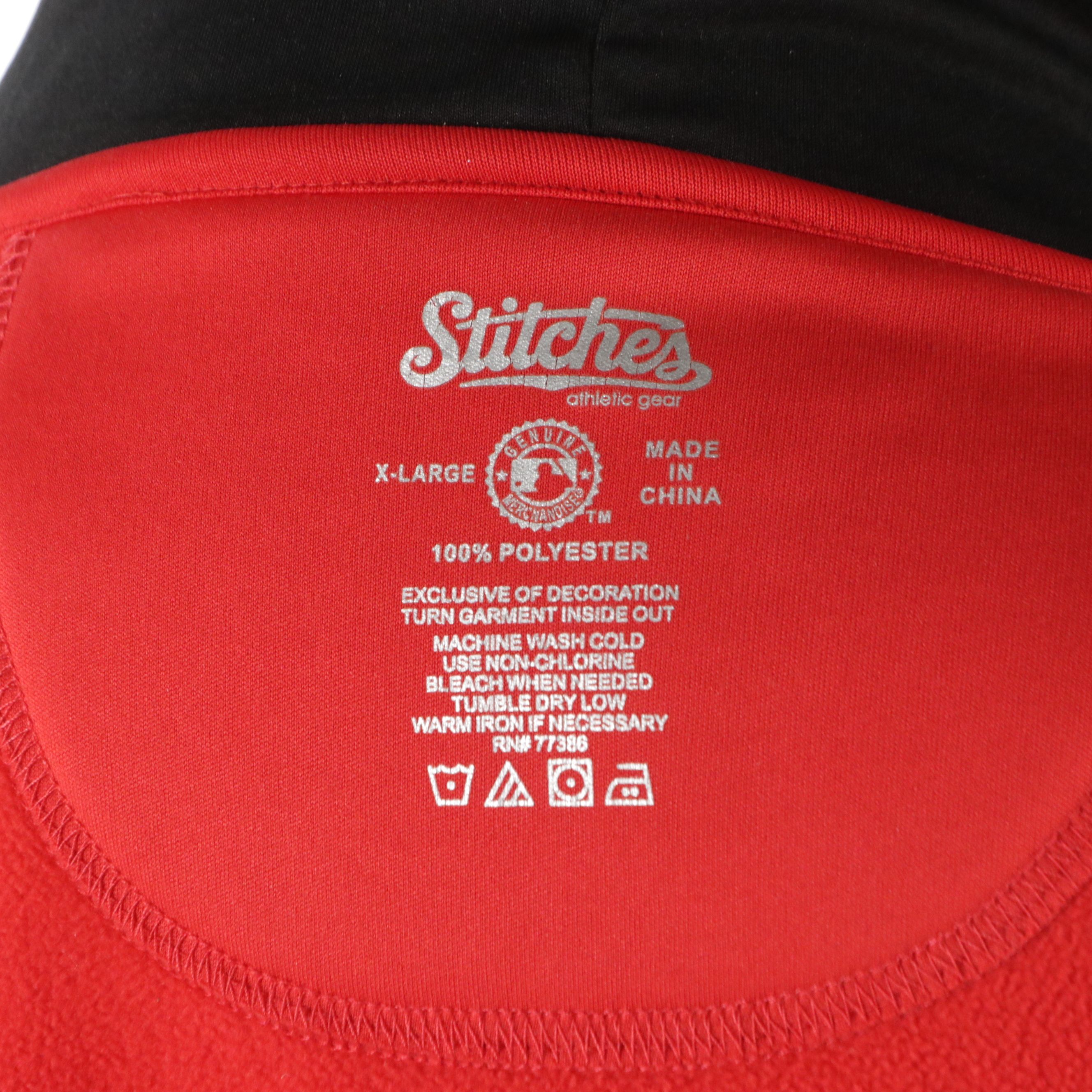 Men's Cincinnati Reds Hooded Zipper Front Jackets from Stitches