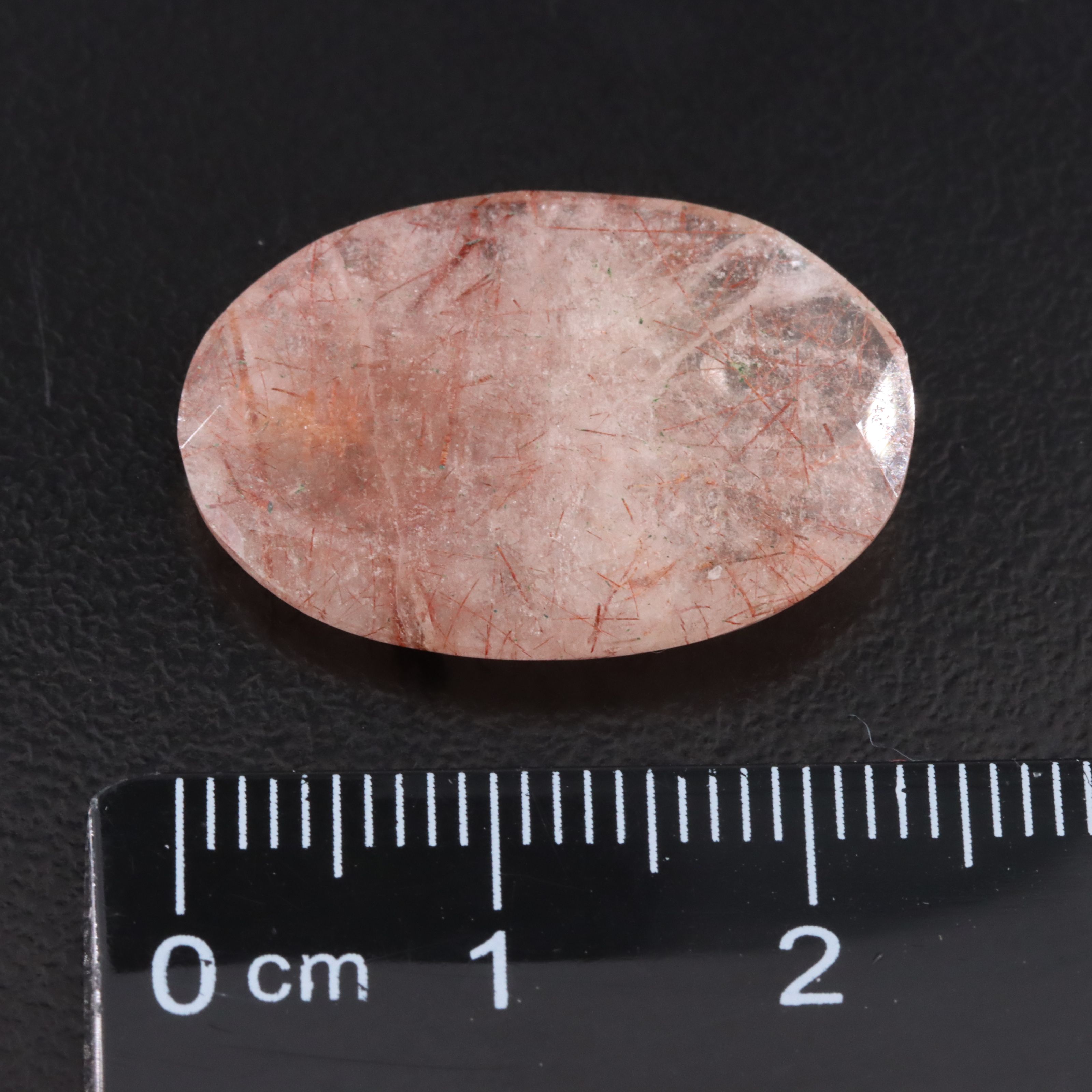 Loose 11.35 CT Rutilated Quartz