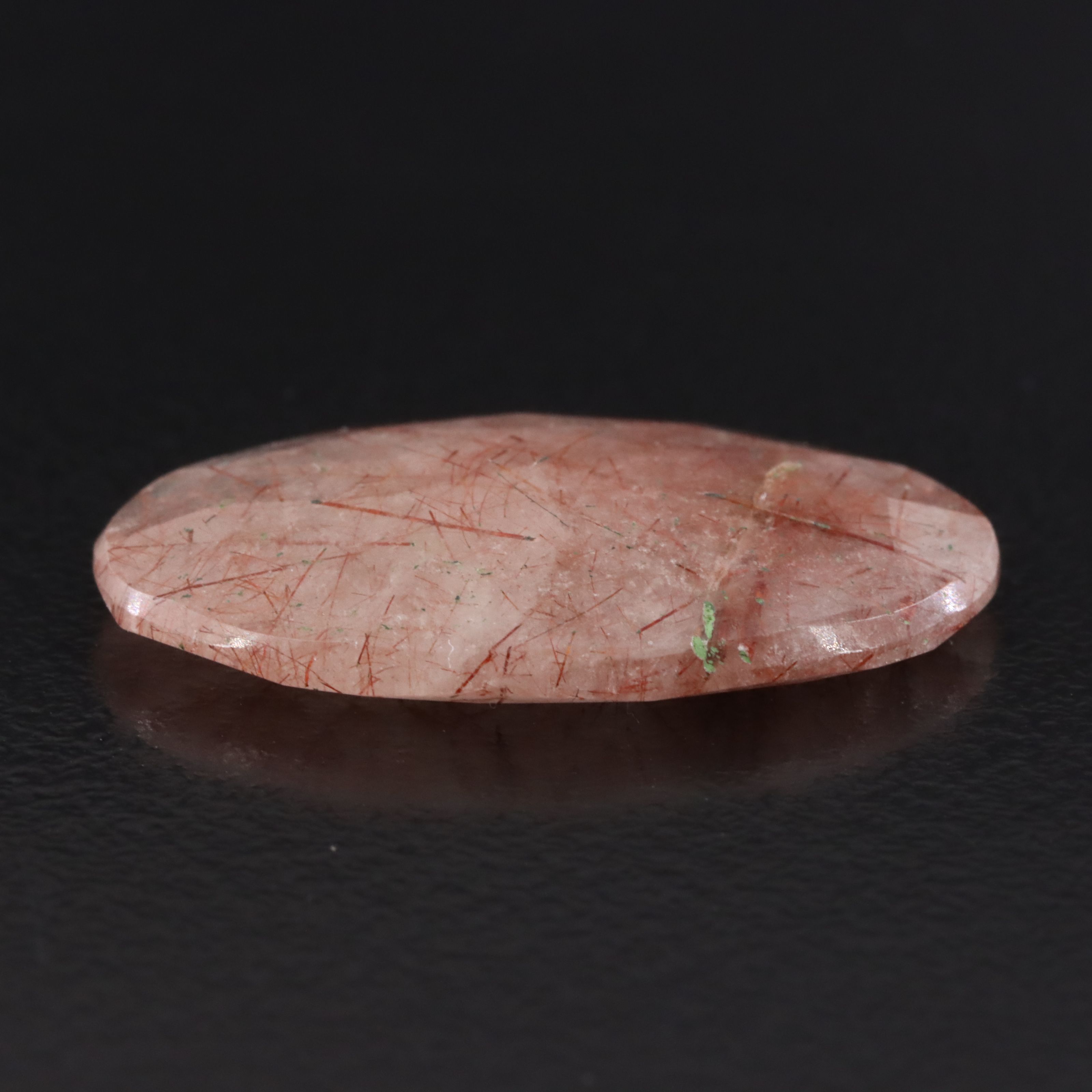 Loose 11.35 CT Rutilated Quartz