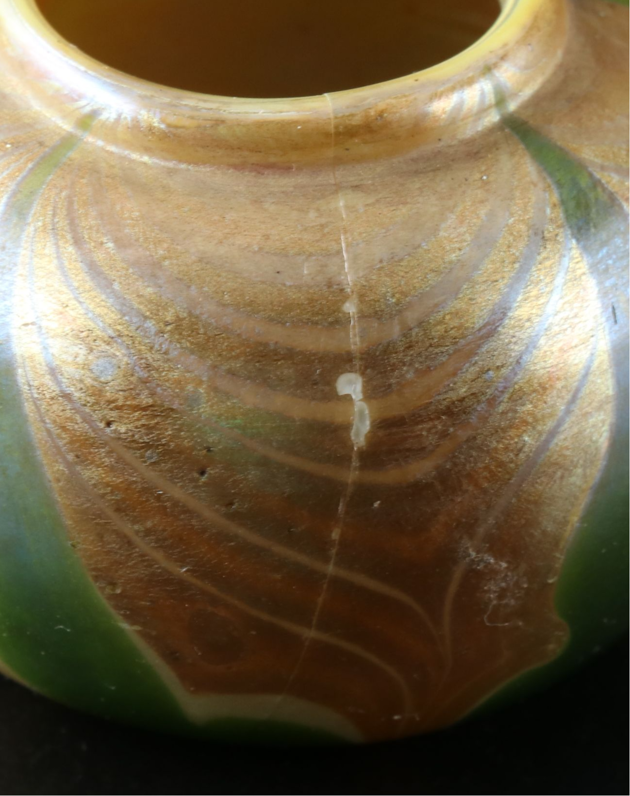 Louis Comfort Tiffany Diminutive Favrile Glass Vases