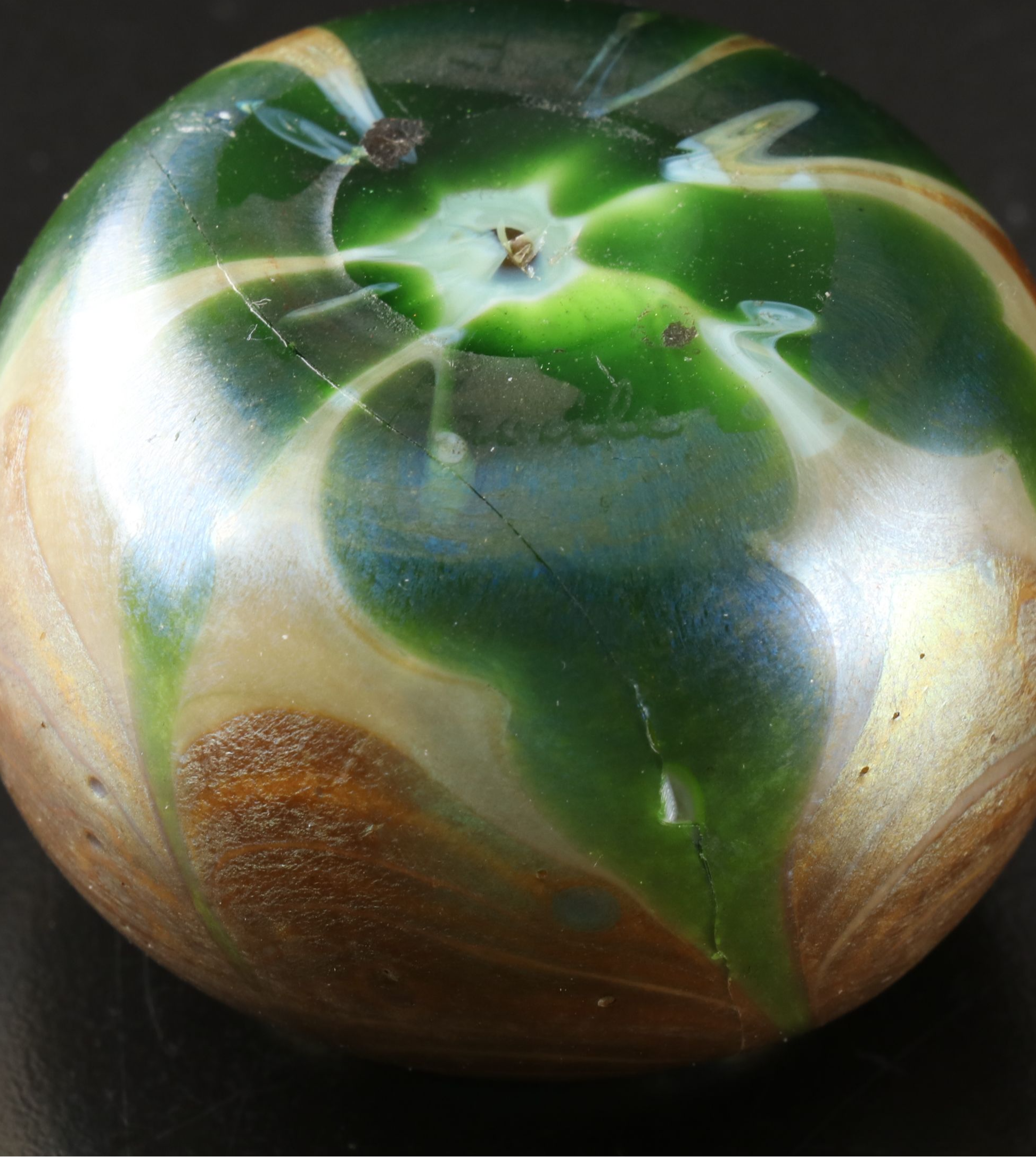 Louis Comfort Tiffany Diminutive Favrile Glass Vases