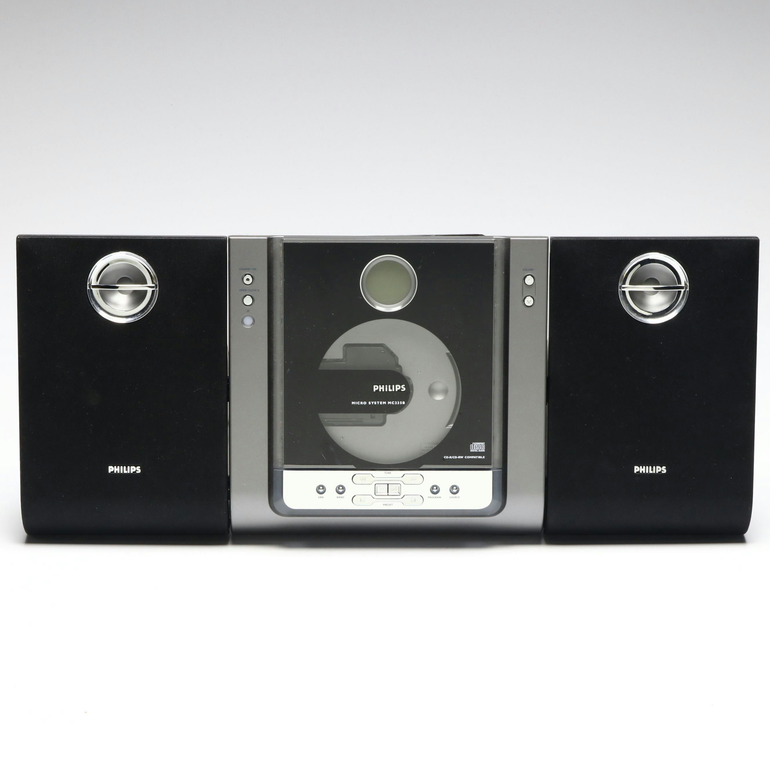 Philips Micro System MC235B CD Player with Stereo Speakers, 2008
