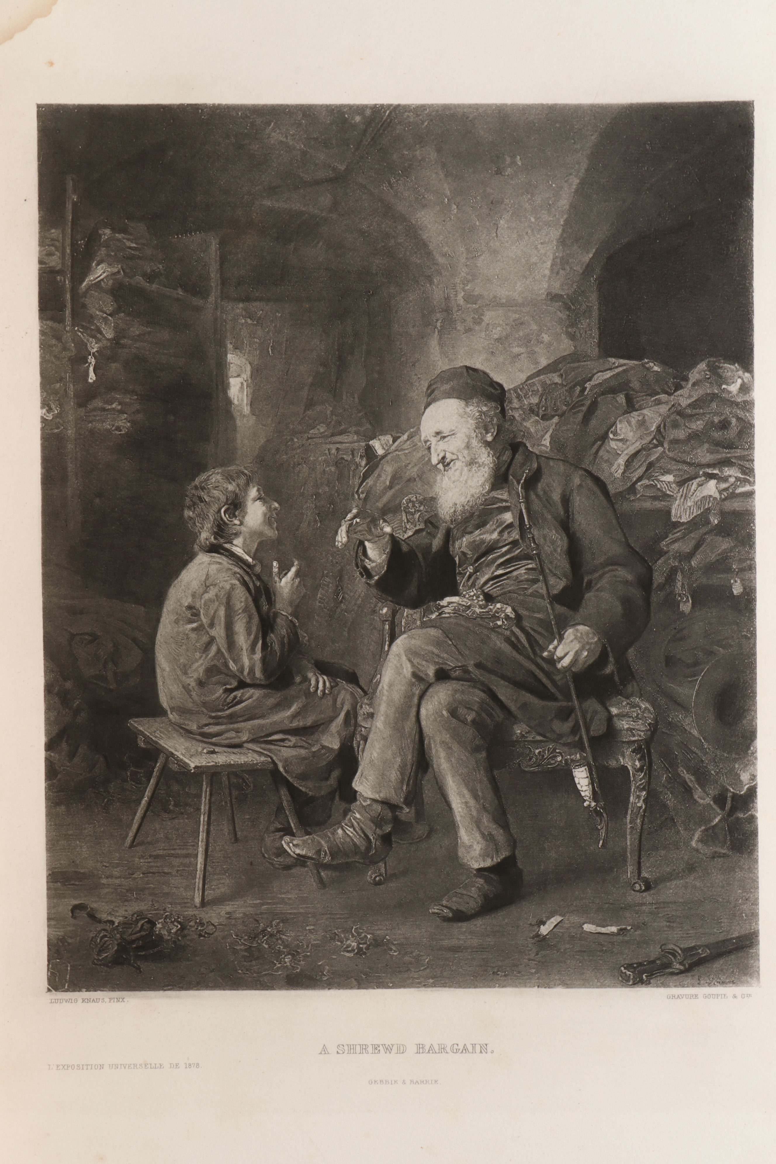 "The Chefs-d'Œuvre d'Art of the Paris Universal Exhibition" Folio, 1878