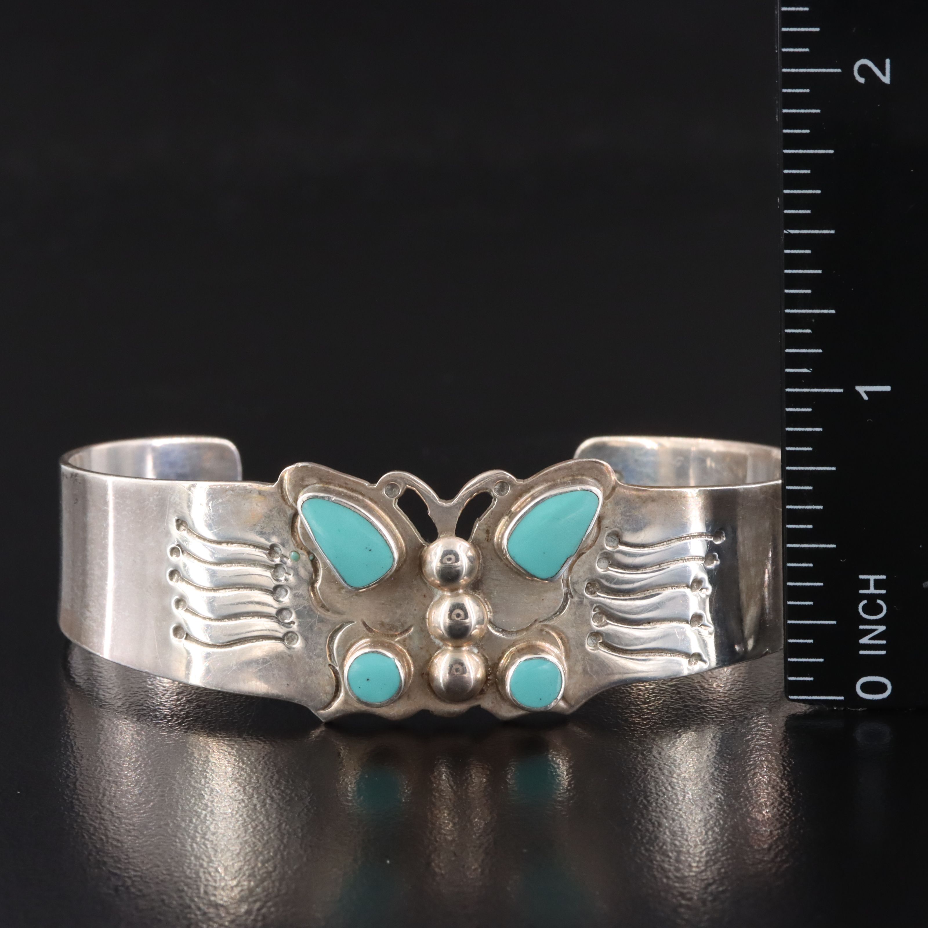Southwestern and Mexican Sterling Turquoise and Faux Turquoise Bracelets