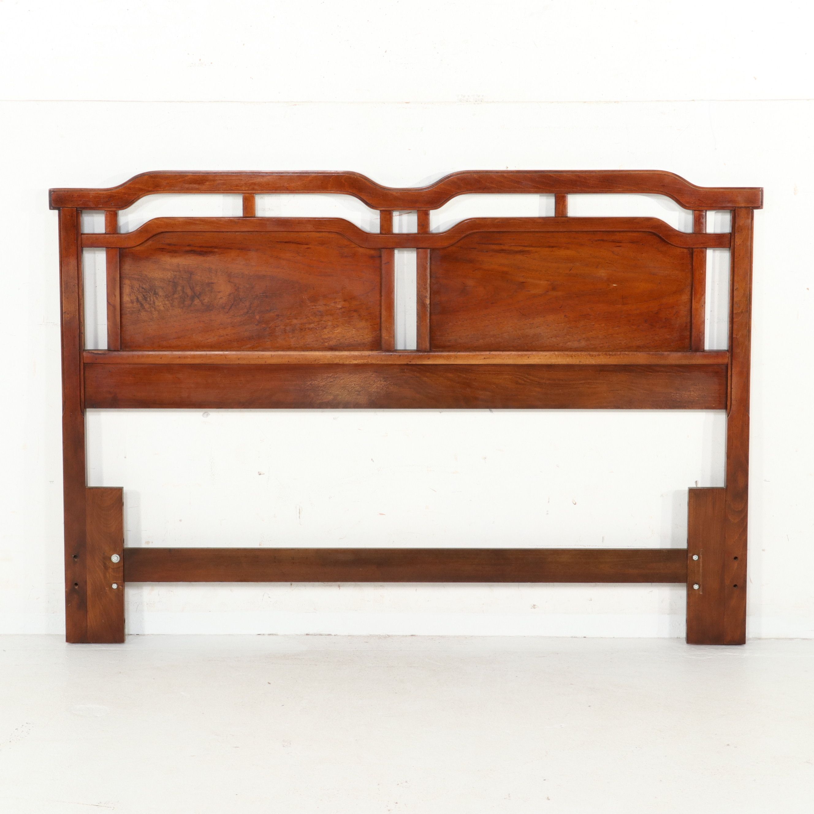 Thomasville Ming Style King Size Headboard, Late 20th Century