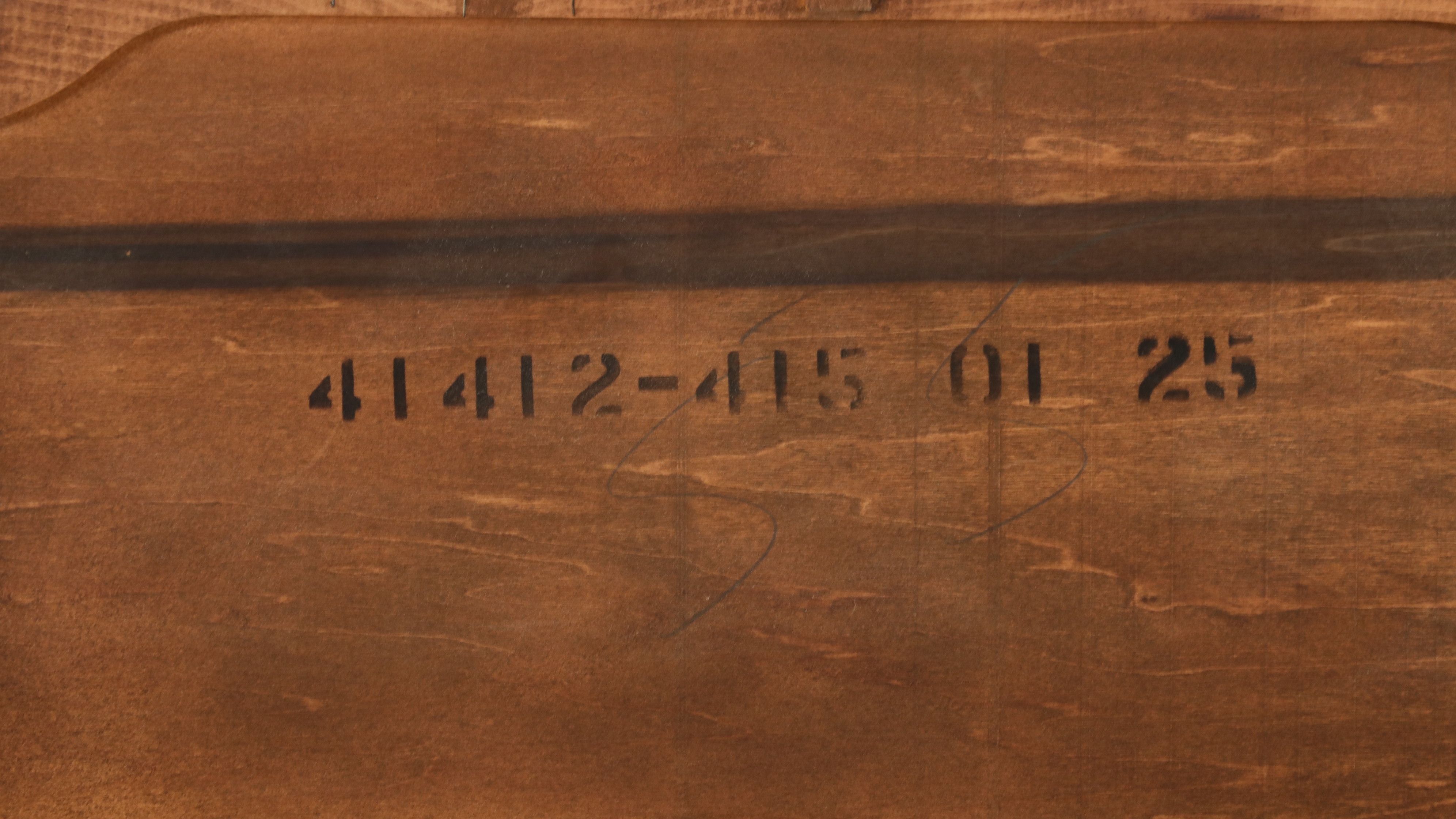 Thomasville Ming Style King Size Headboard, Late 20th Century