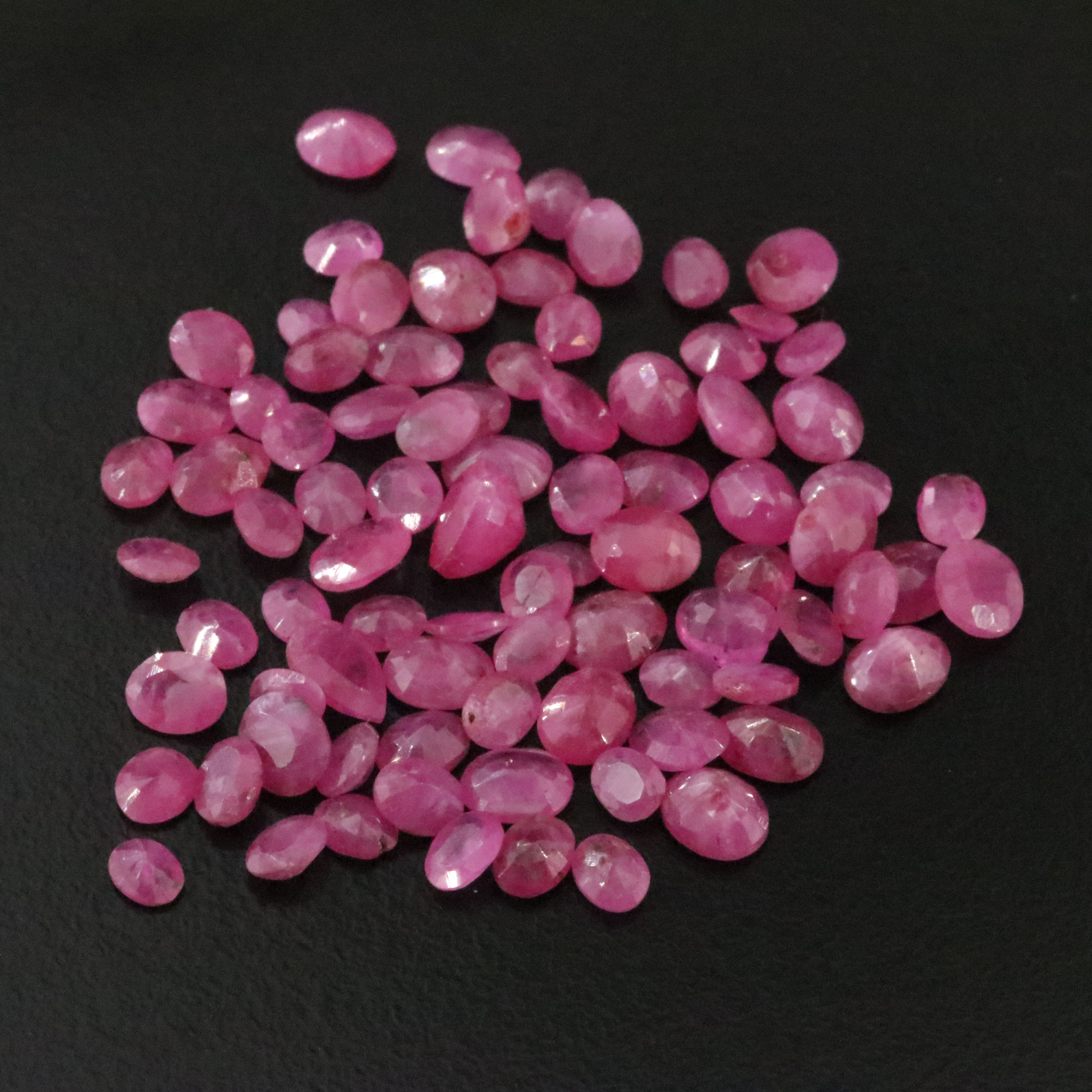 Loose 24.12 CTW Ruby Lot