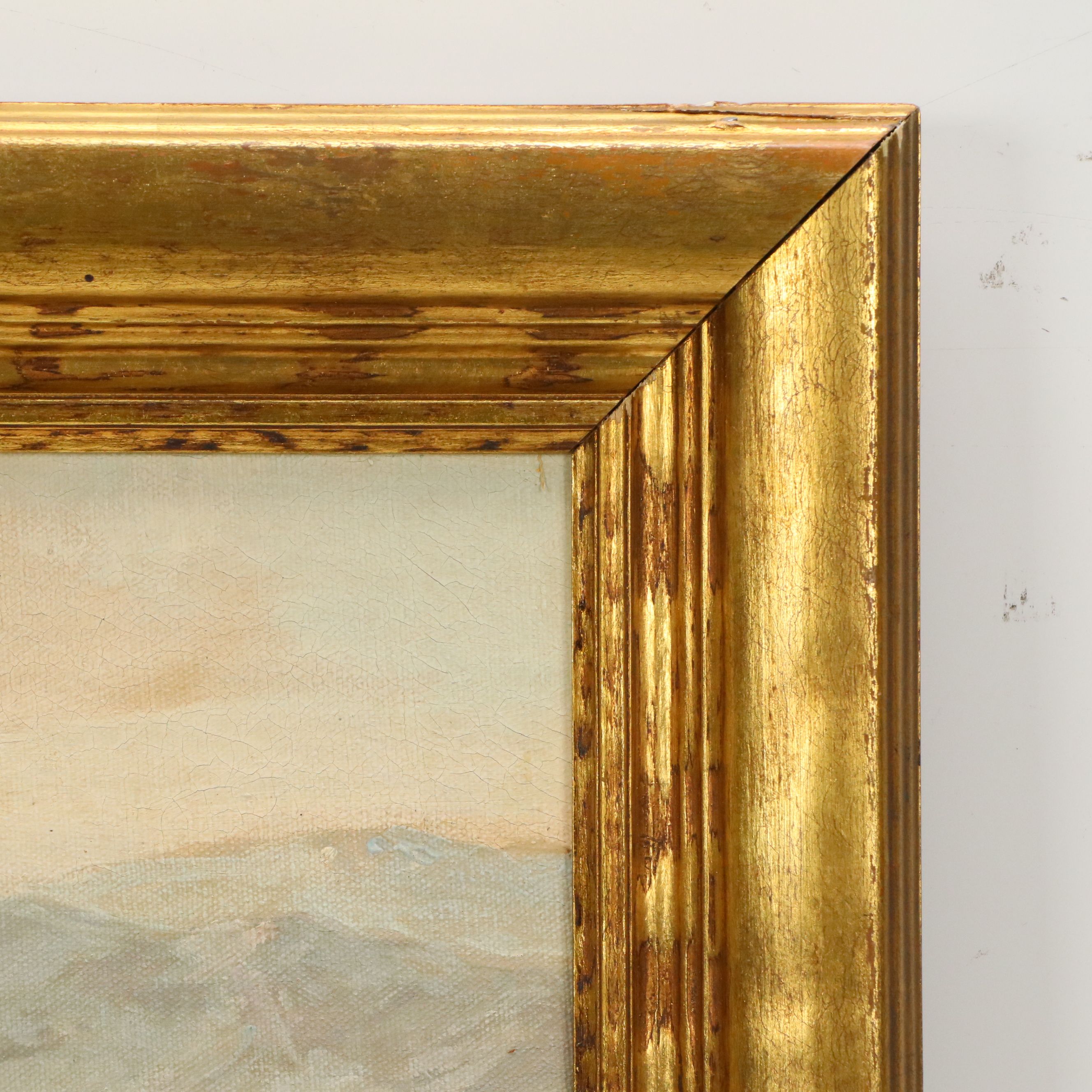 Fred Grayson Sayre Oil Painting of Desert Landscape, Early 20th Century