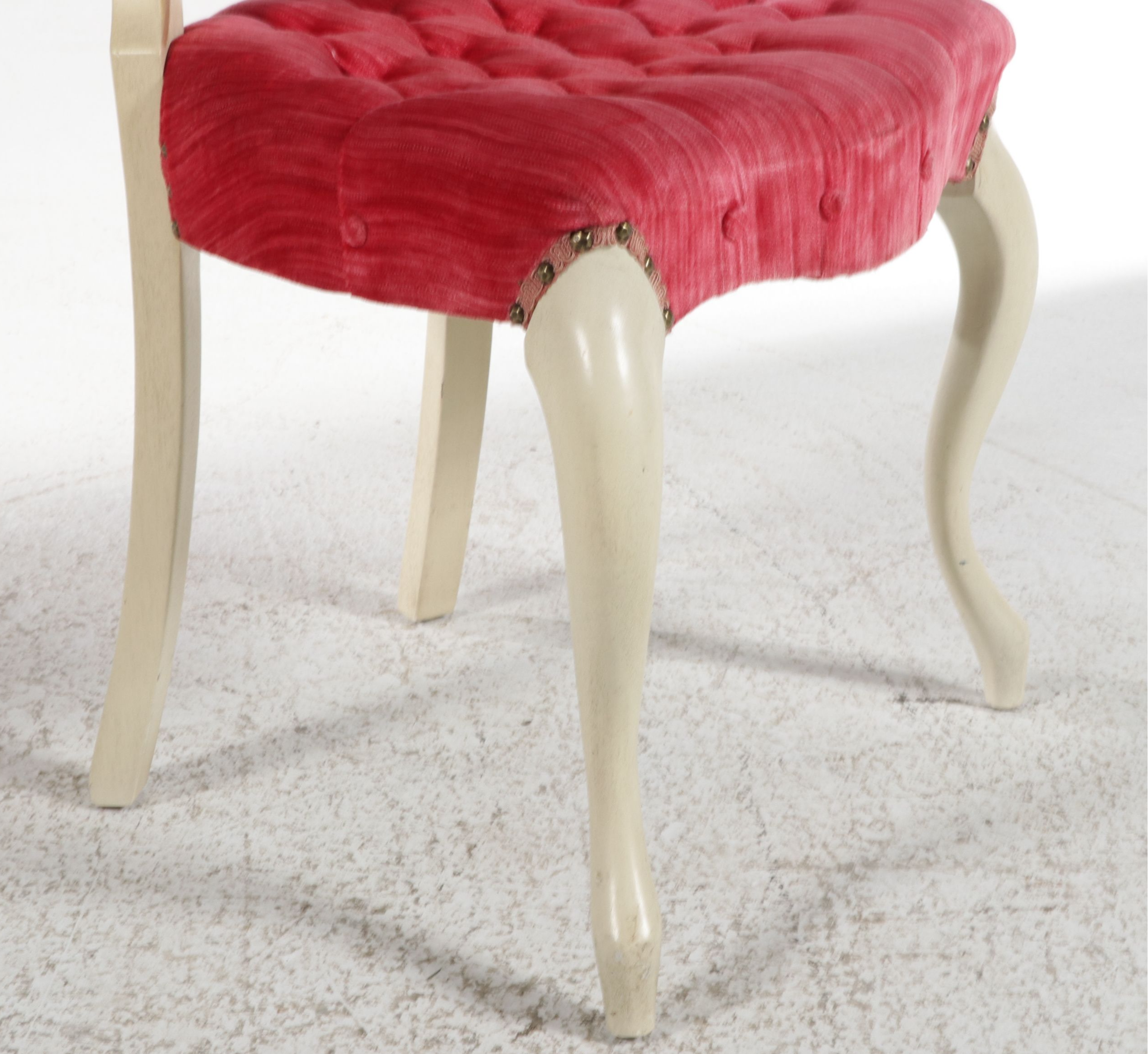 Kimball Victorian Style Heart-Back Vanity Chair, Late 20th Century