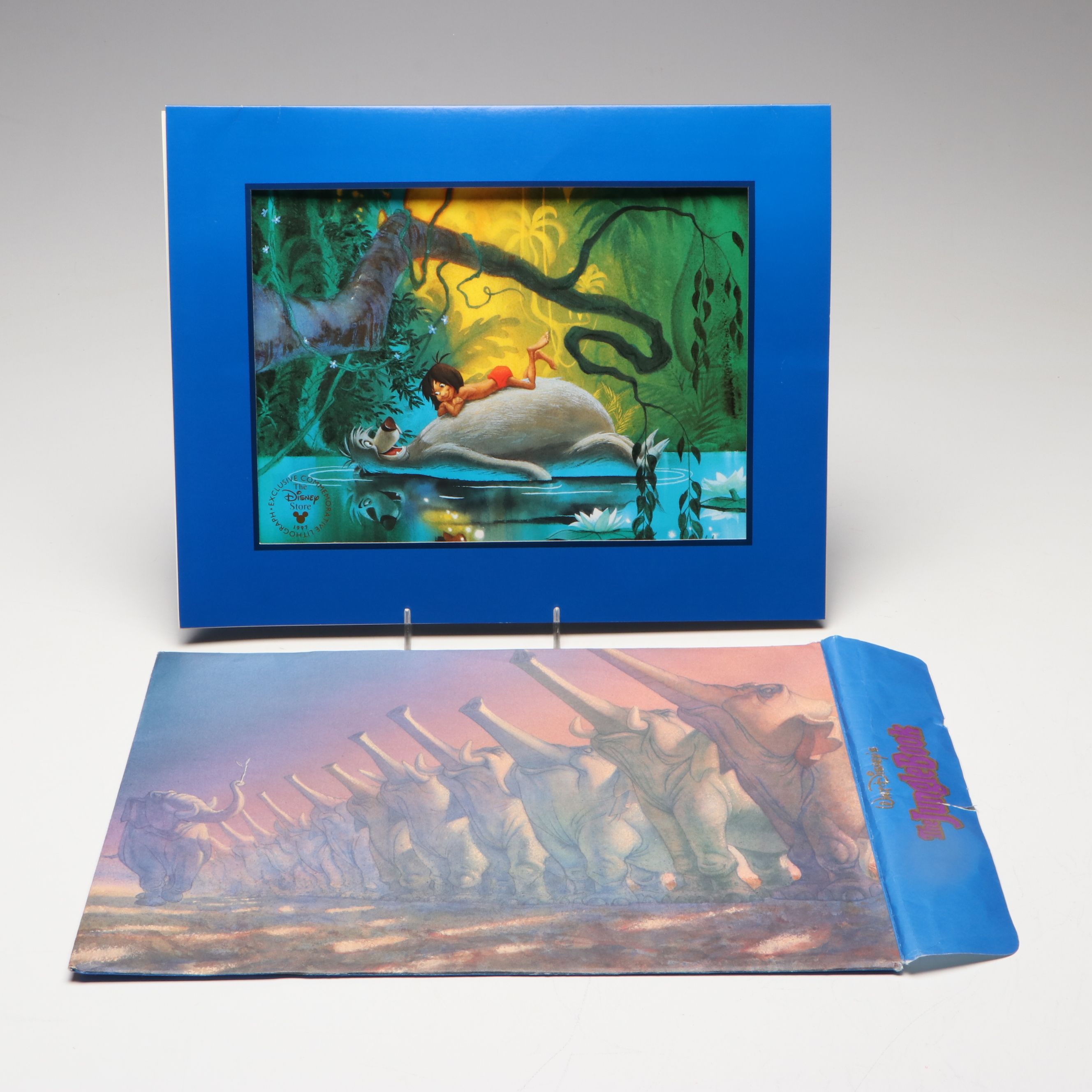 Walt Disney's "Jungle Book" 1991 Commemorative Lithograph