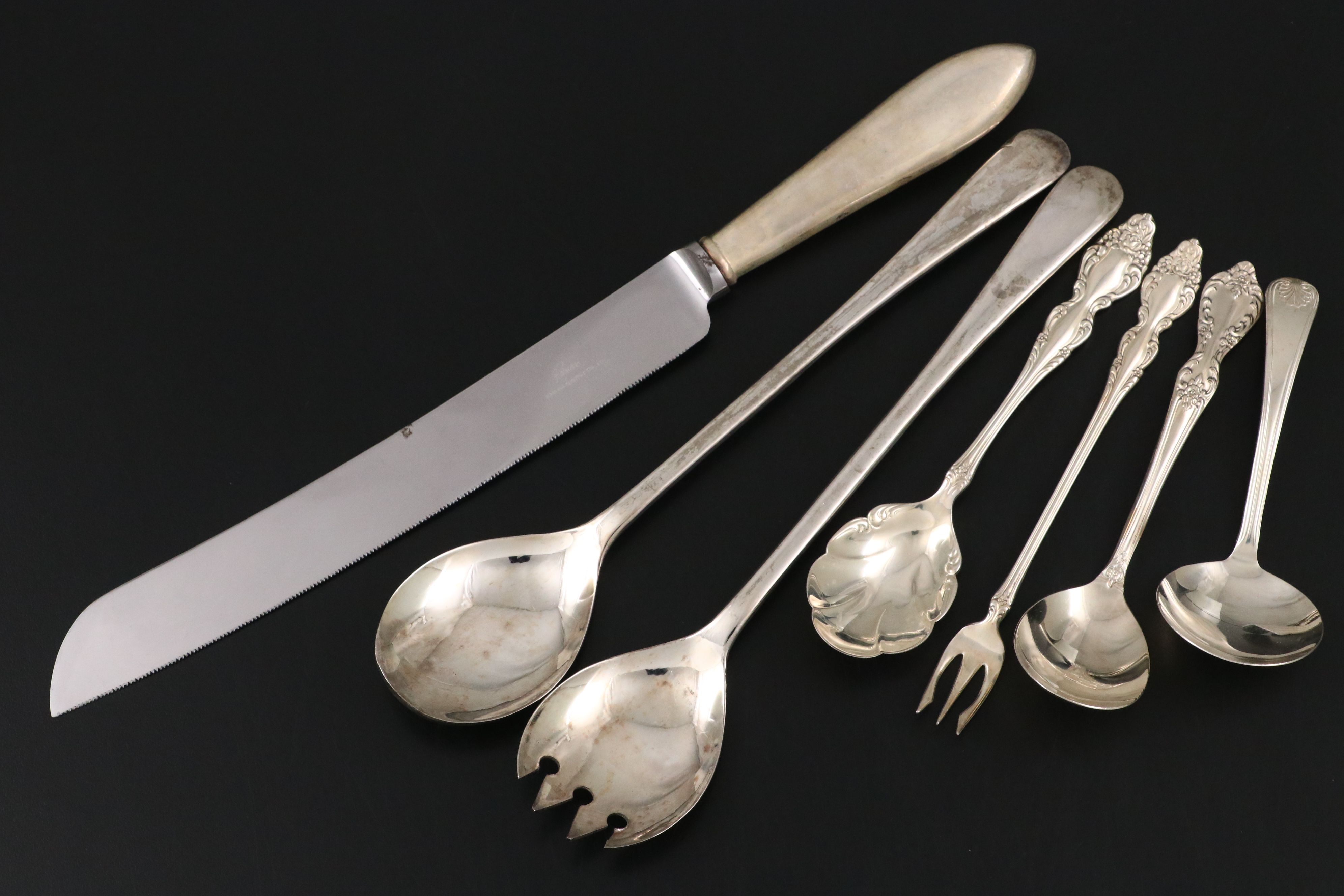 Oneida Community "Spanish Crown" Silver Plate Flatware