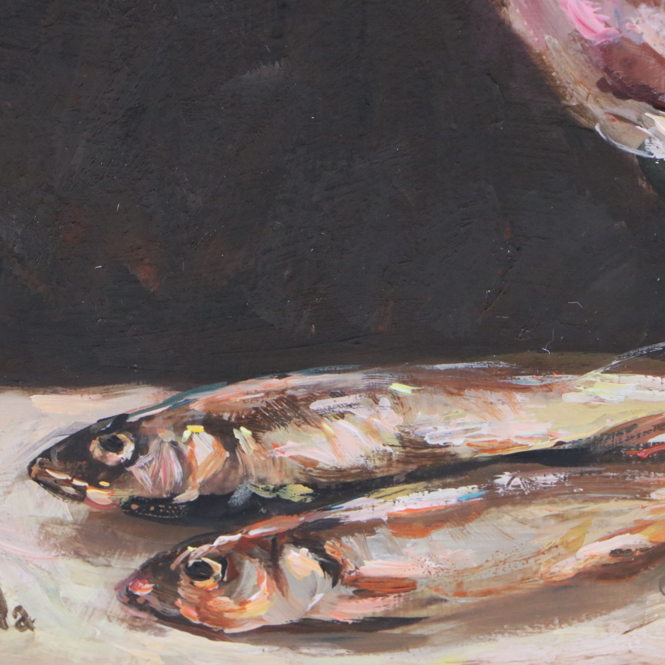 Adam Deda Oil Painting of Cat "The Busybody," 2026