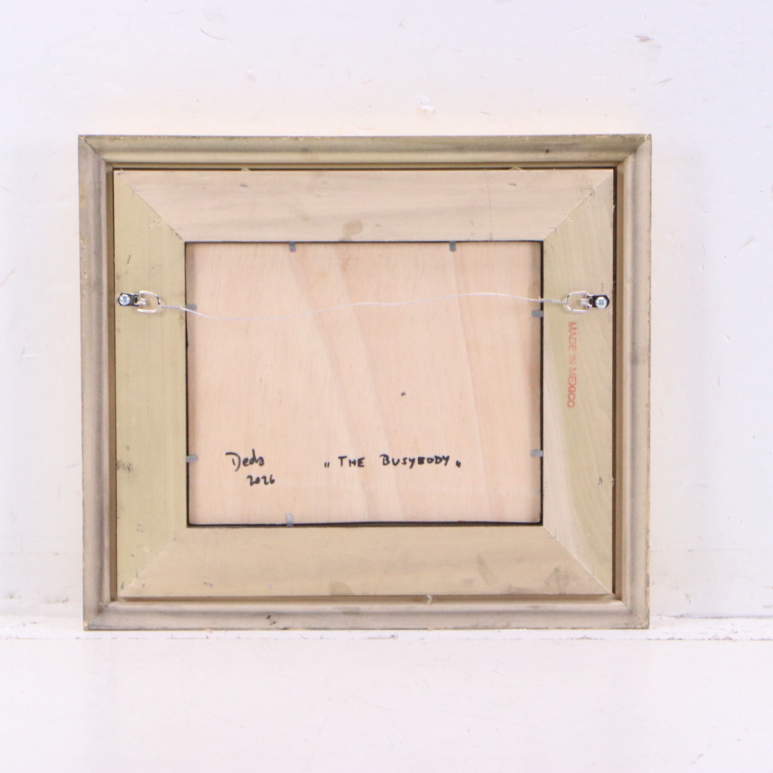 Adam Deda Oil Painting of Cat "The Busybody," 2026