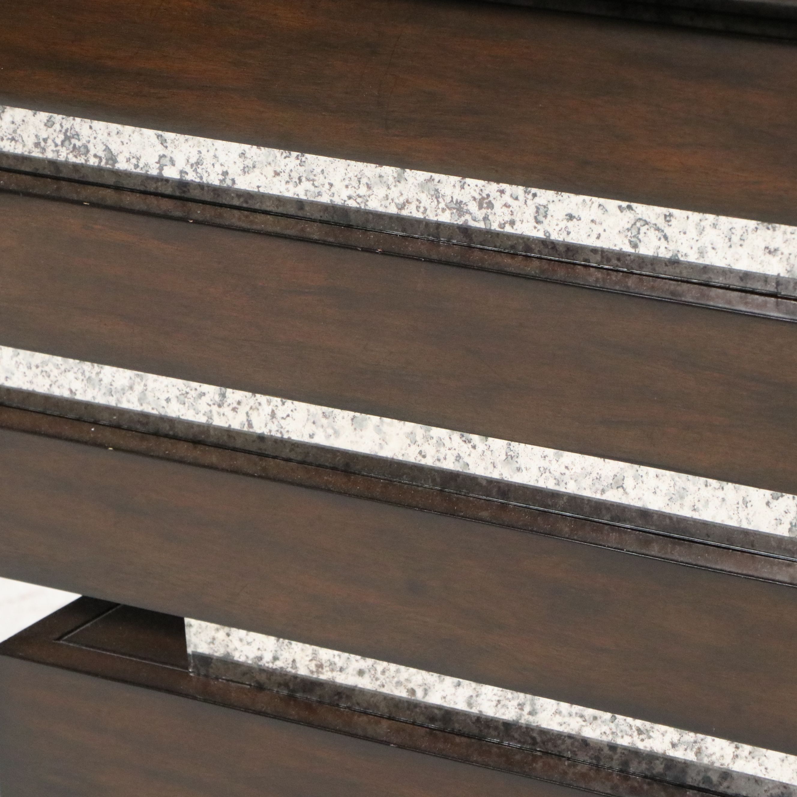 Contemporary Modern Tiered Console Table