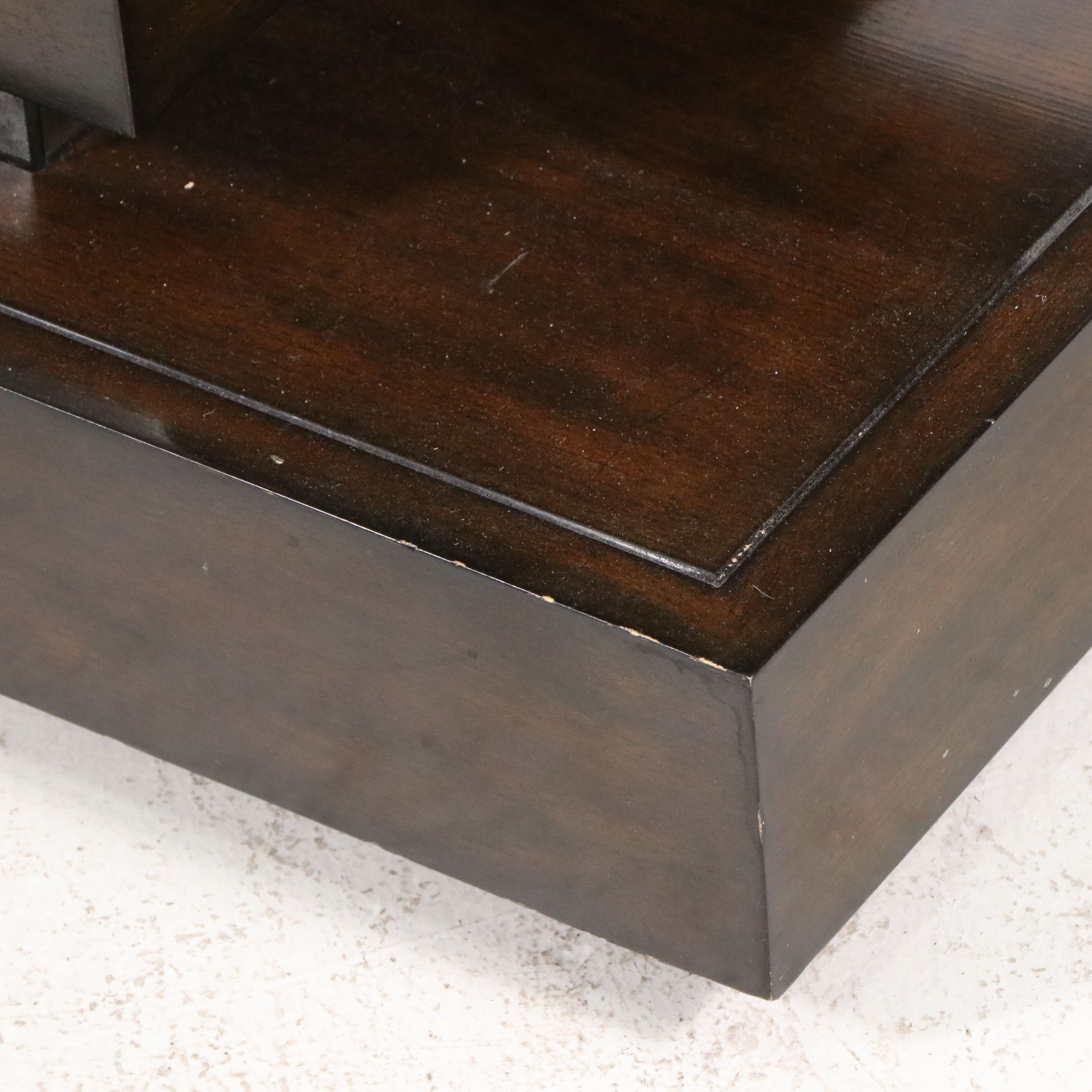 Contemporary Modern Tiered Console Table