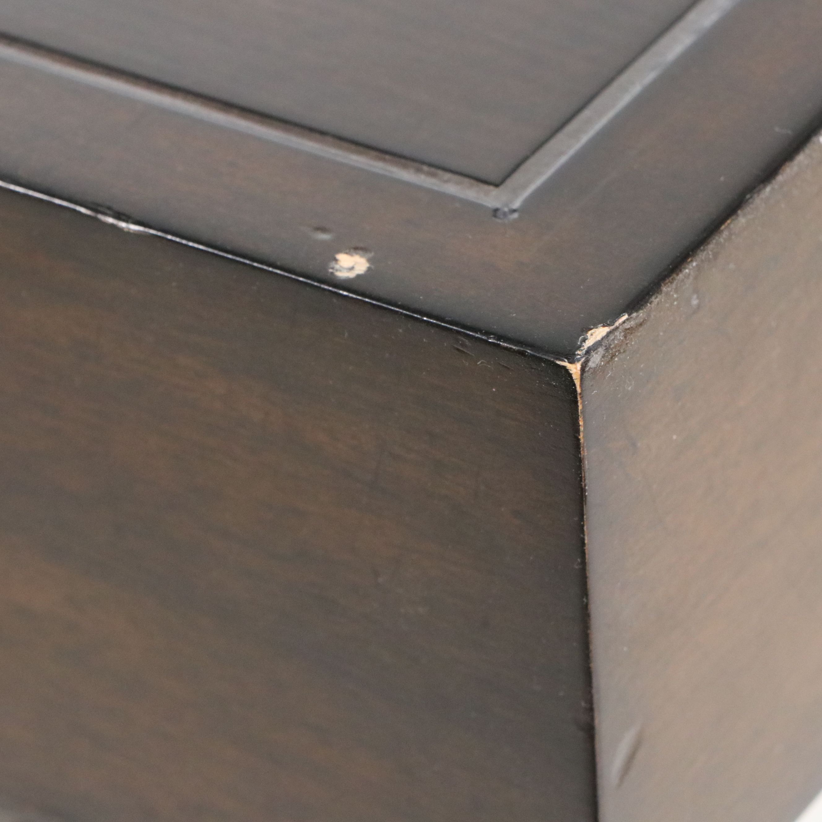 Contemporary Modern Tiered Console Table